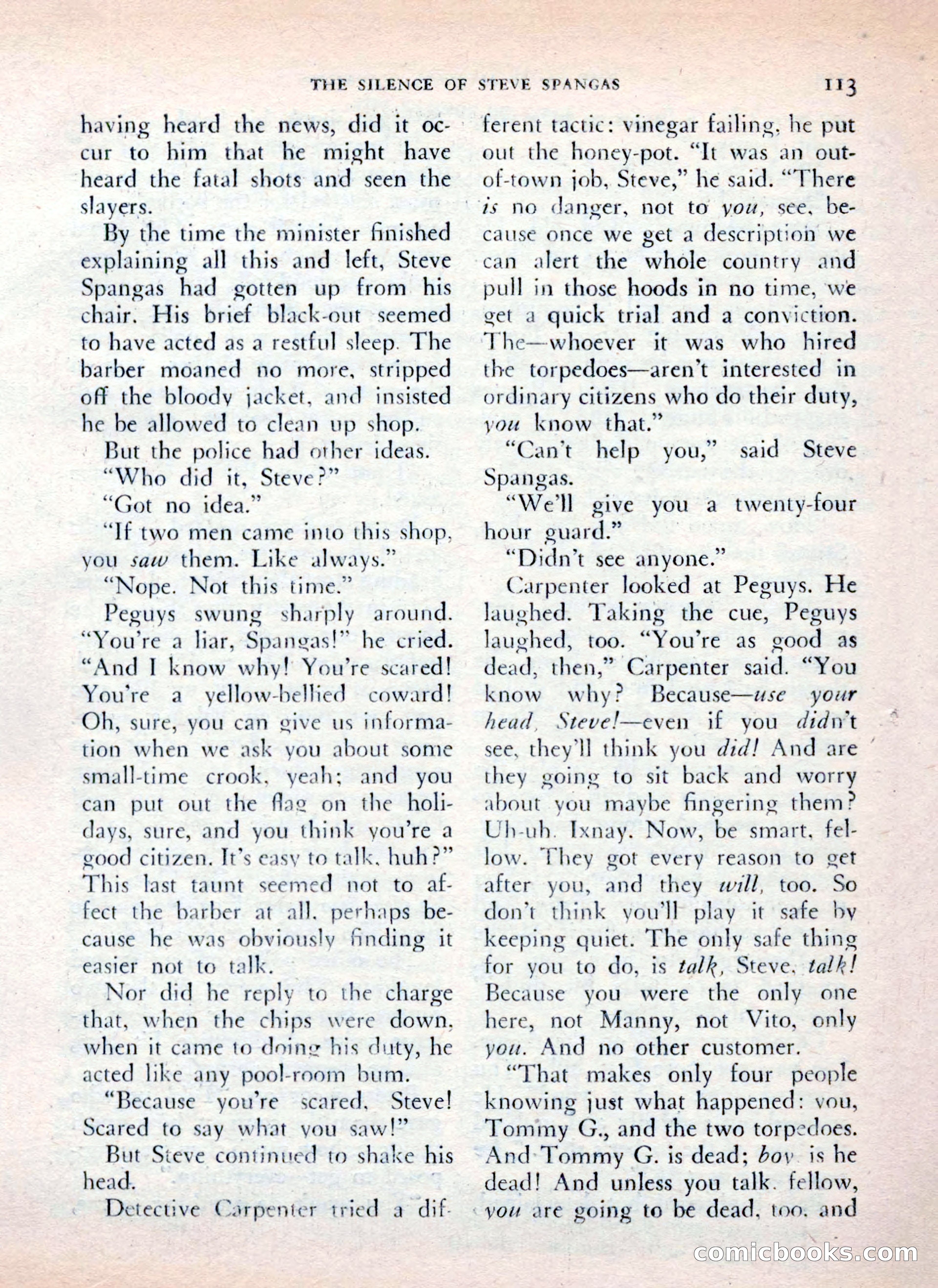 The Saint Mystery Magazine — page 115 of 132