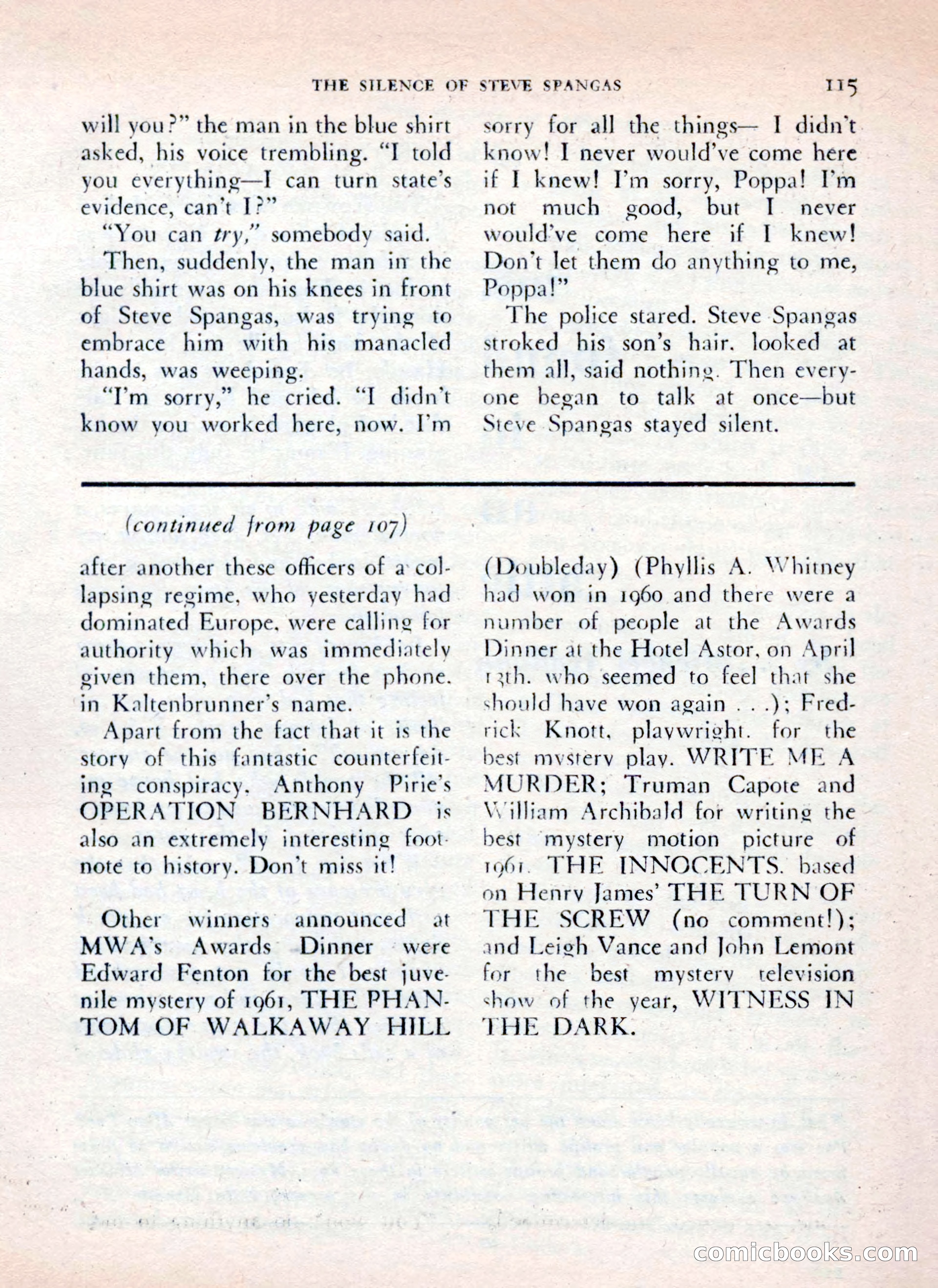 The Saint Mystery Magazine — page 117 of 132