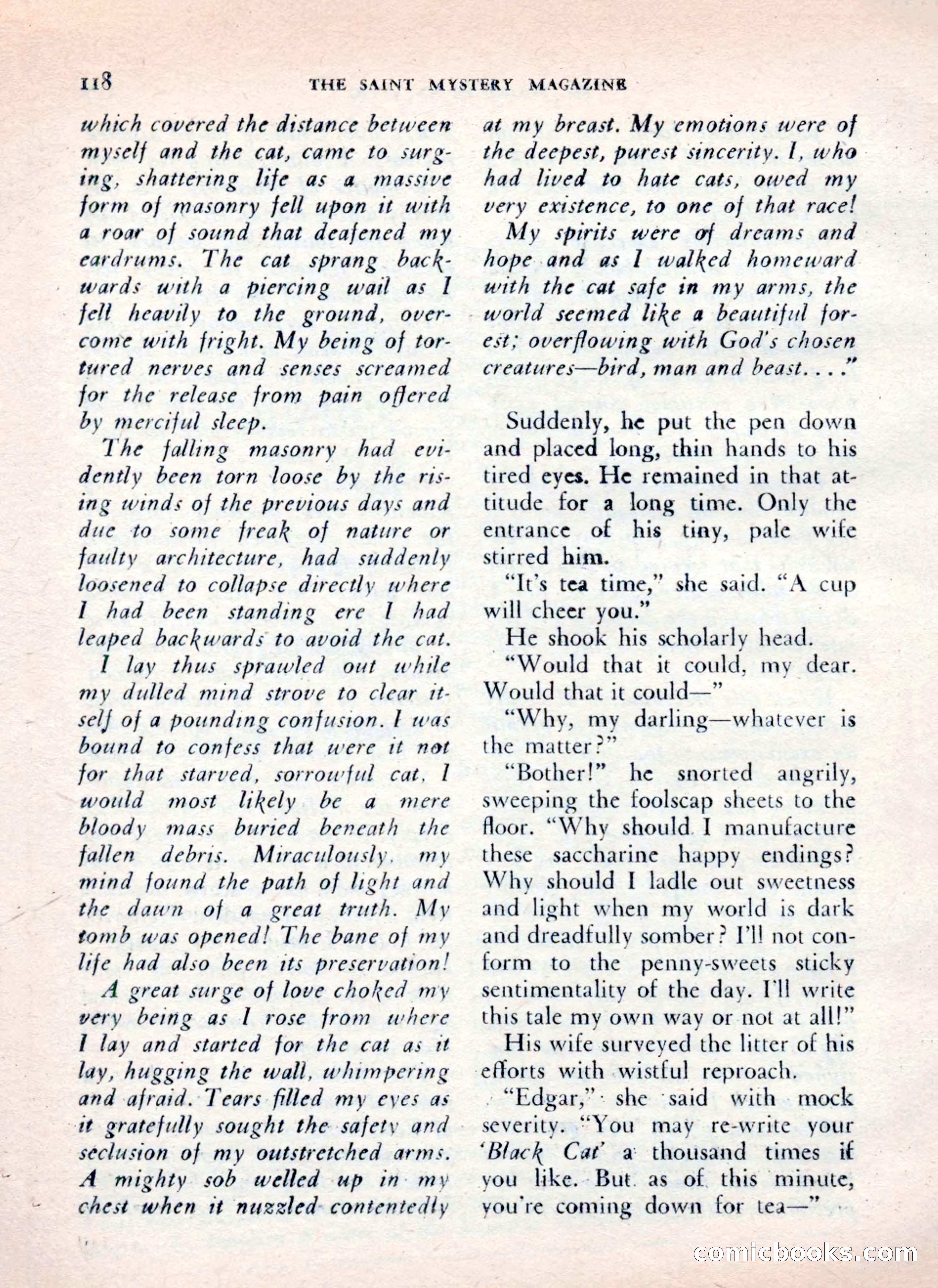 The Saint Mystery Magazine — page 120 of 132