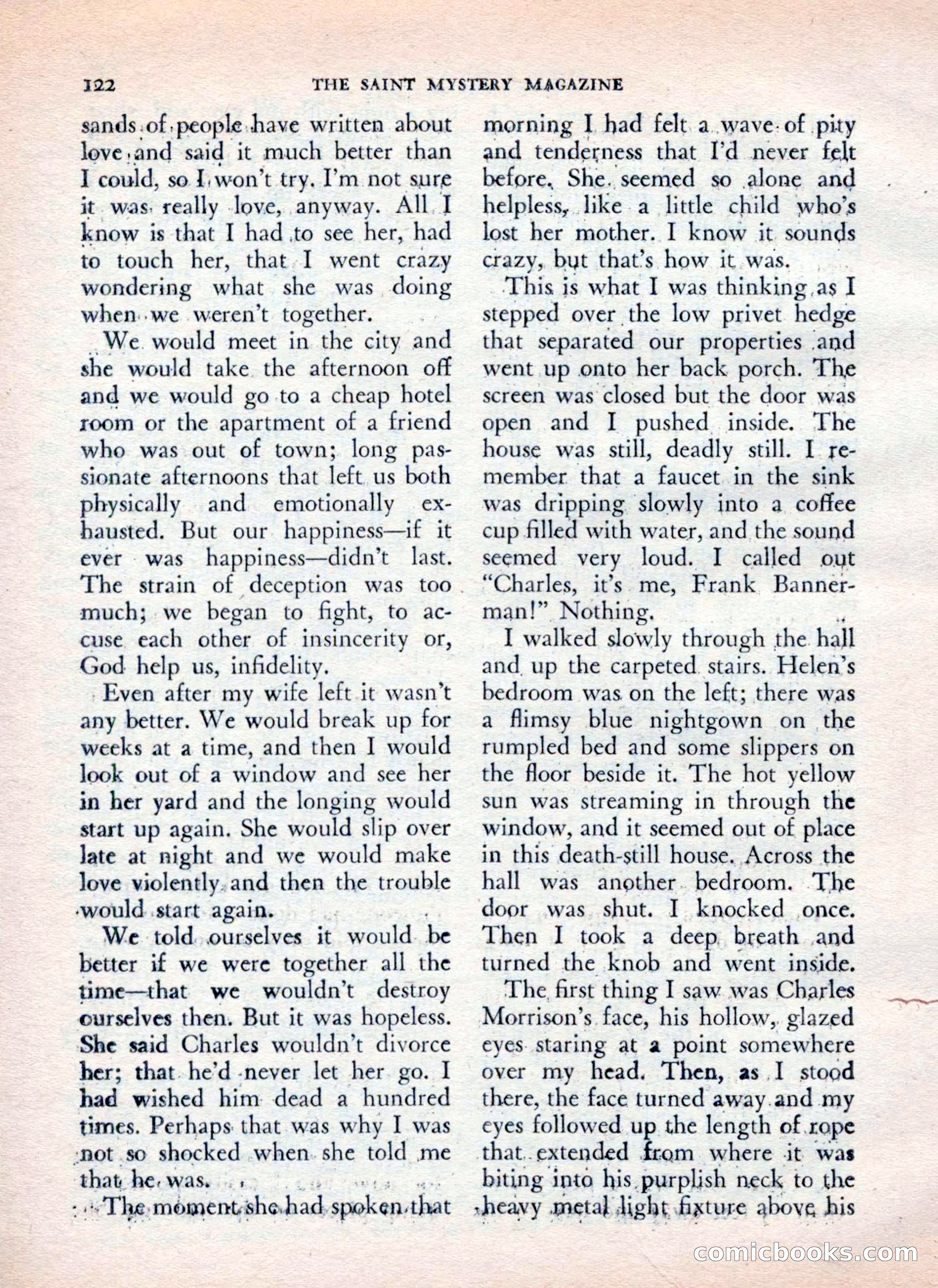 The Saint Mystery Magazine — page 124 of 132