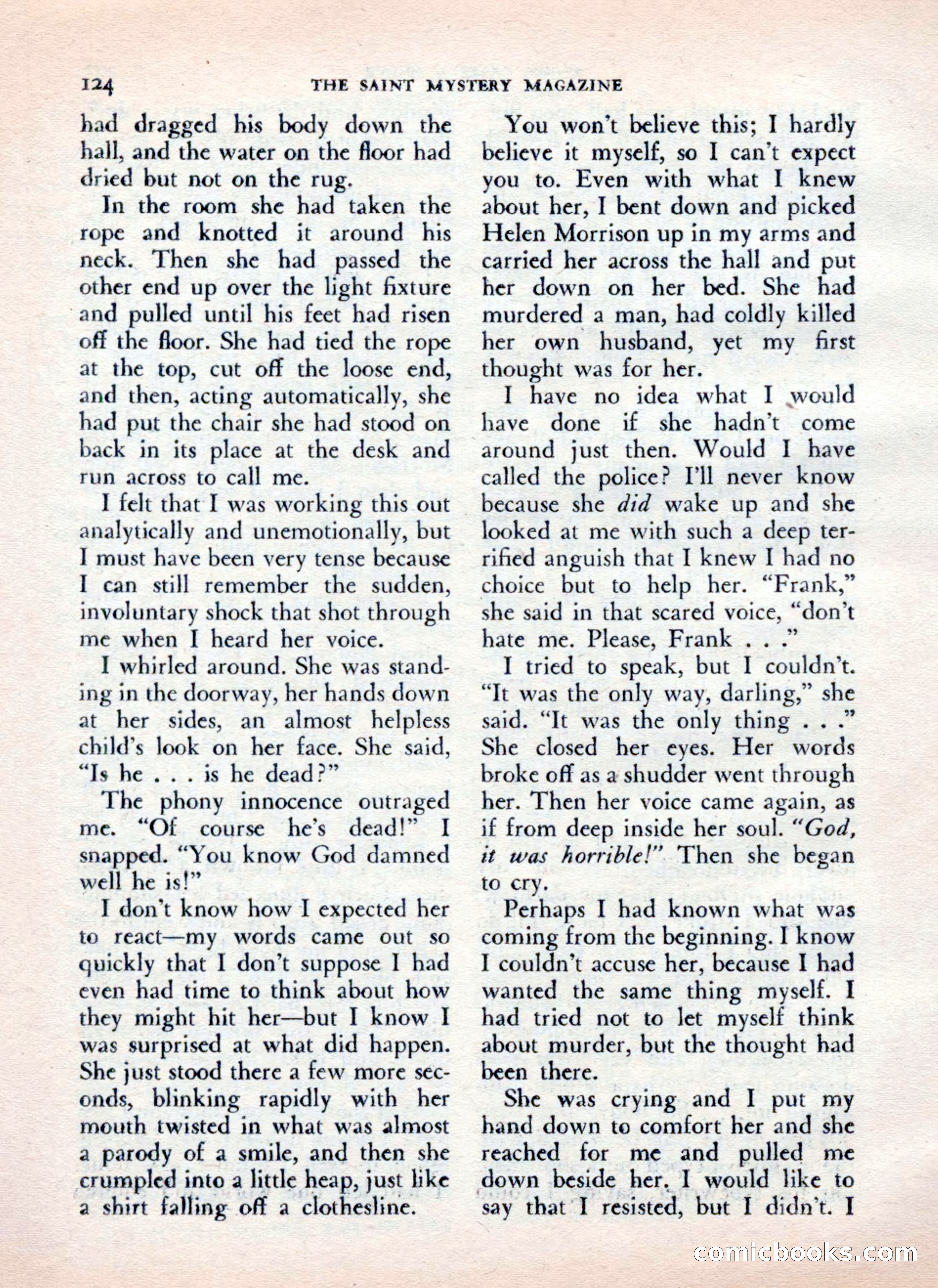 The Saint Mystery Magazine — page 126 of 132