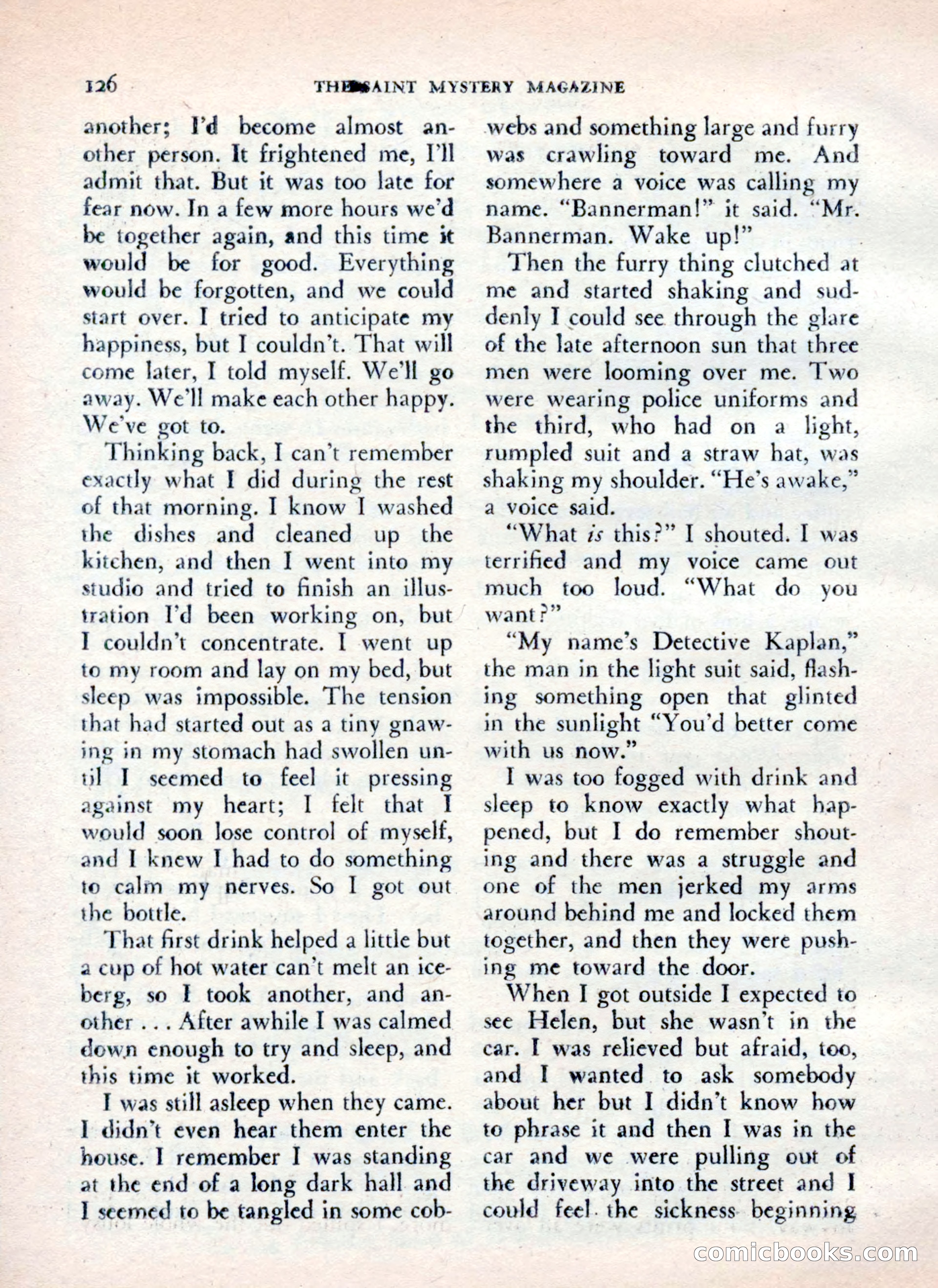 The Saint Mystery Magazine — page 128 of 132