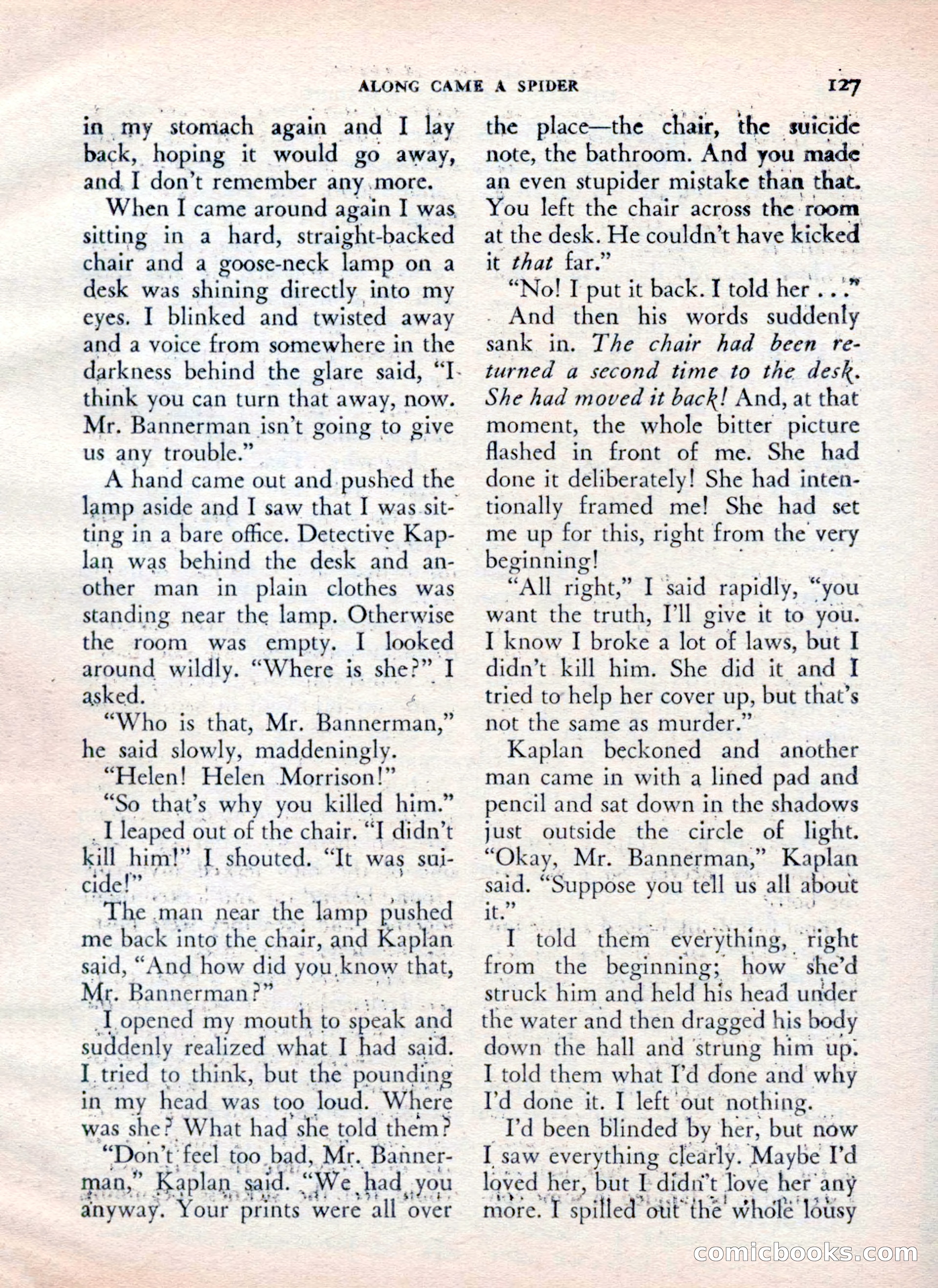 The Saint Mystery Magazine — page 129 of 132