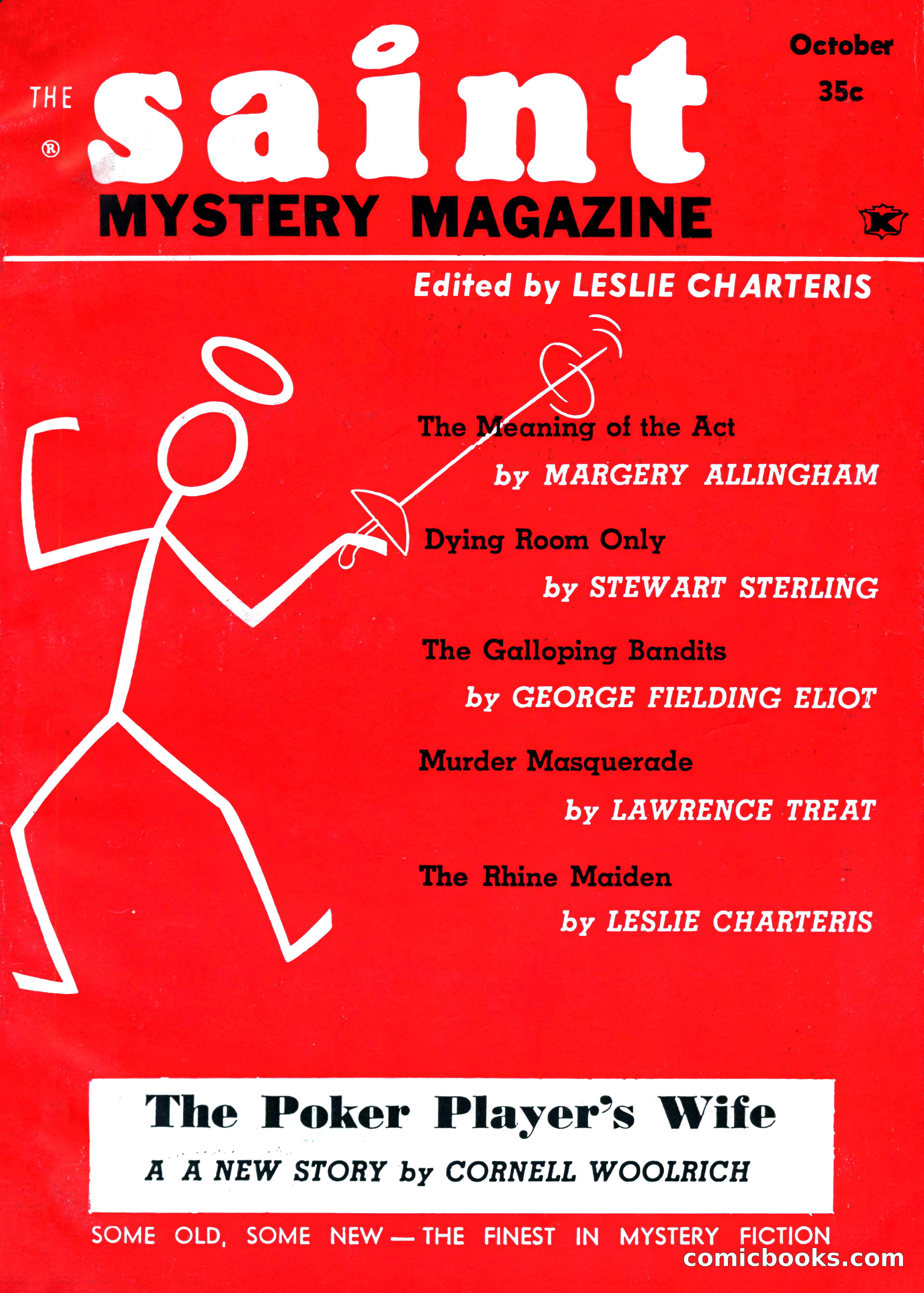The Saint Mystery Magazine, October 1962