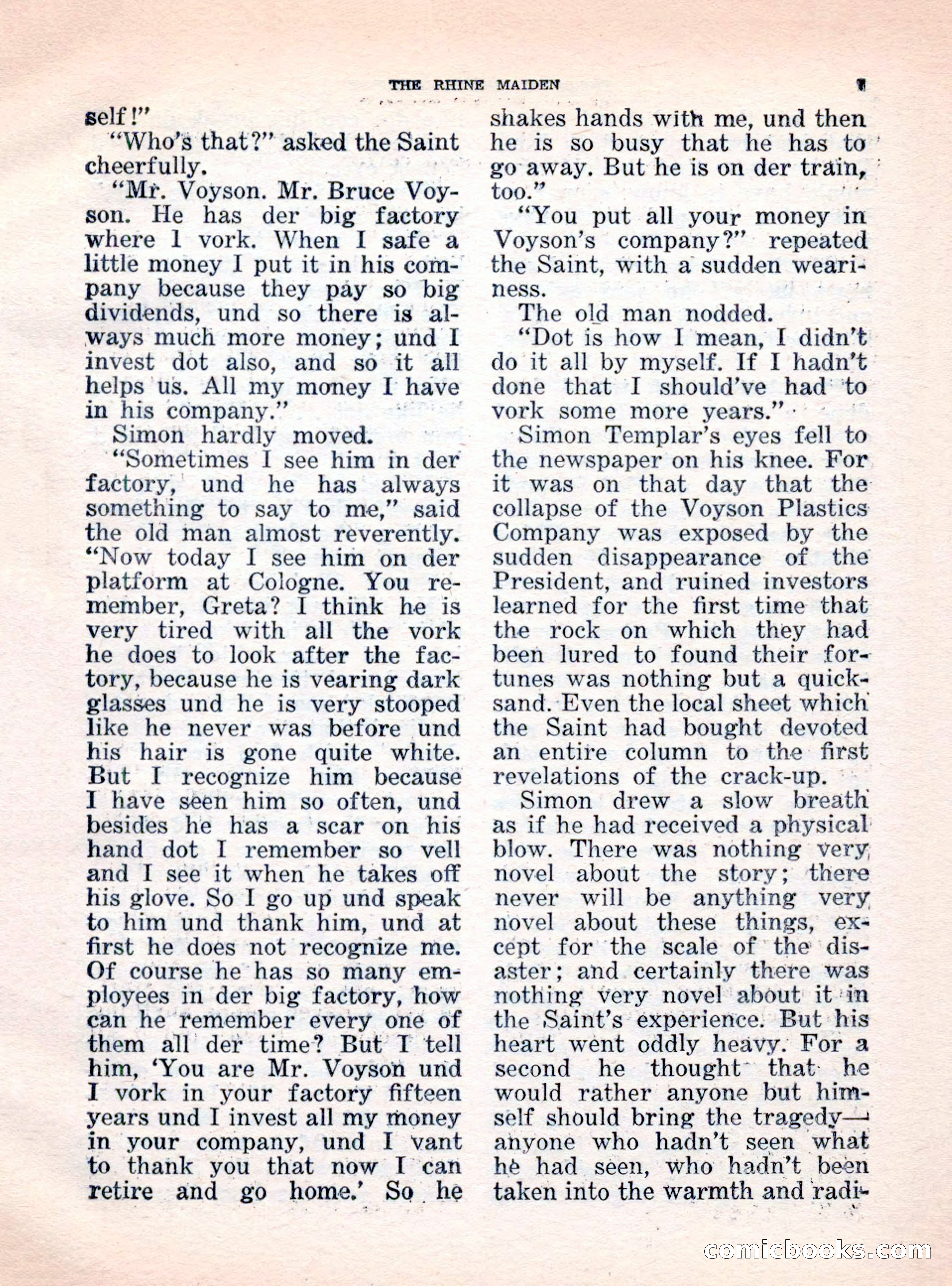 The Saint Mystery Magazine, October 1962 — page 9 of 132
