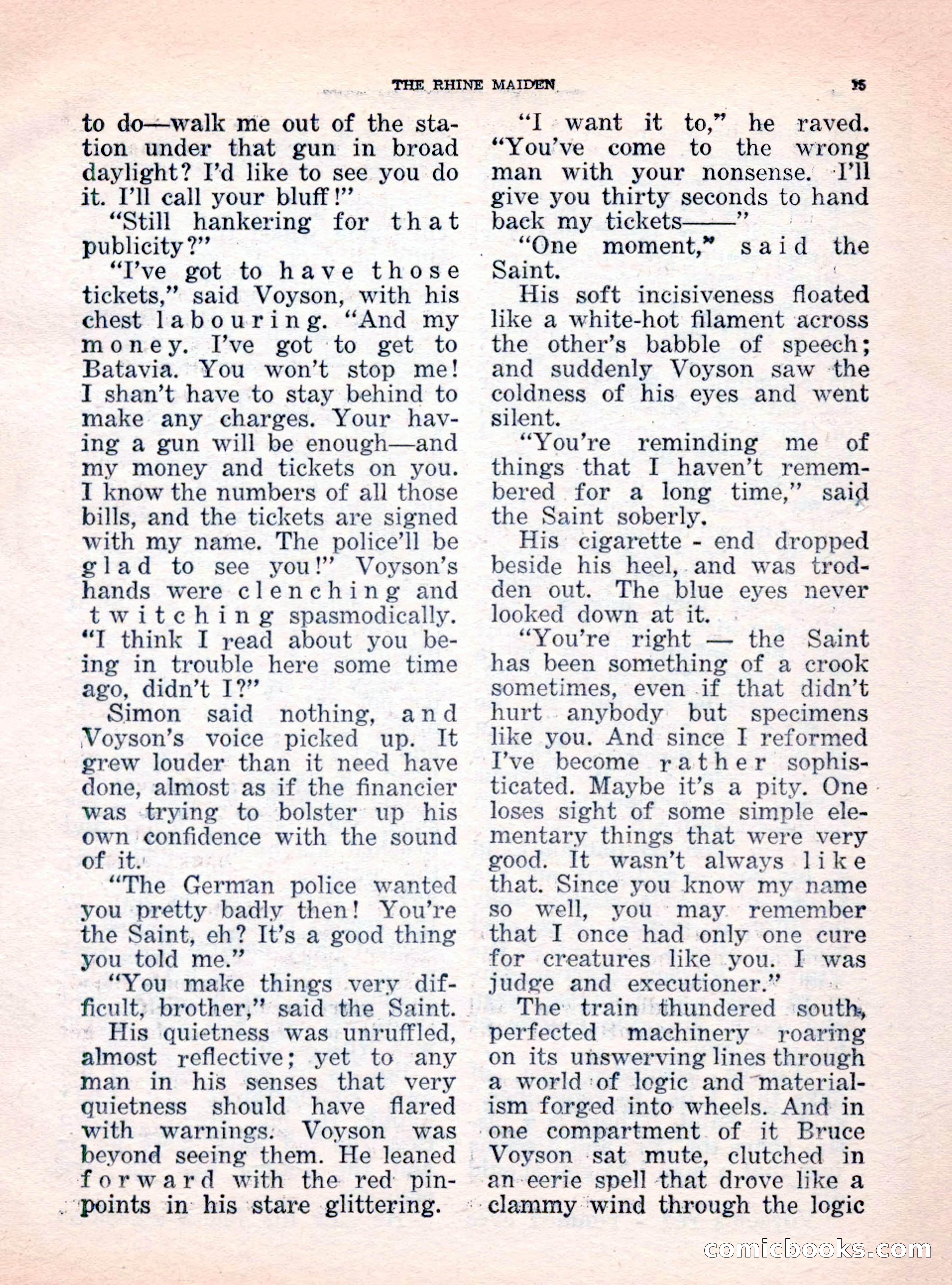 The Saint Mystery Magazine, October 1962 — page 17 of 132