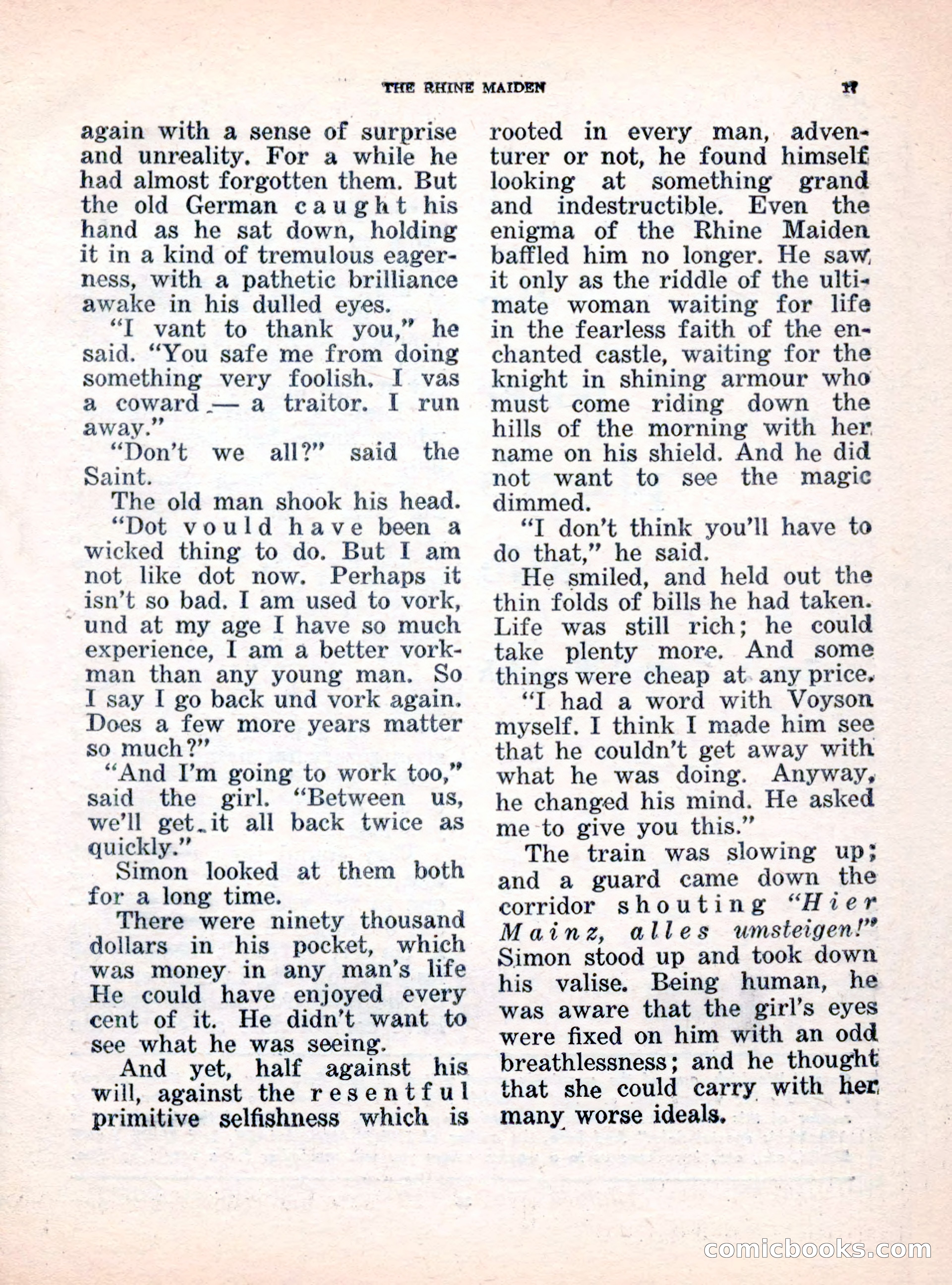 The Saint Mystery Magazine, October 1962 — page 19 of 132