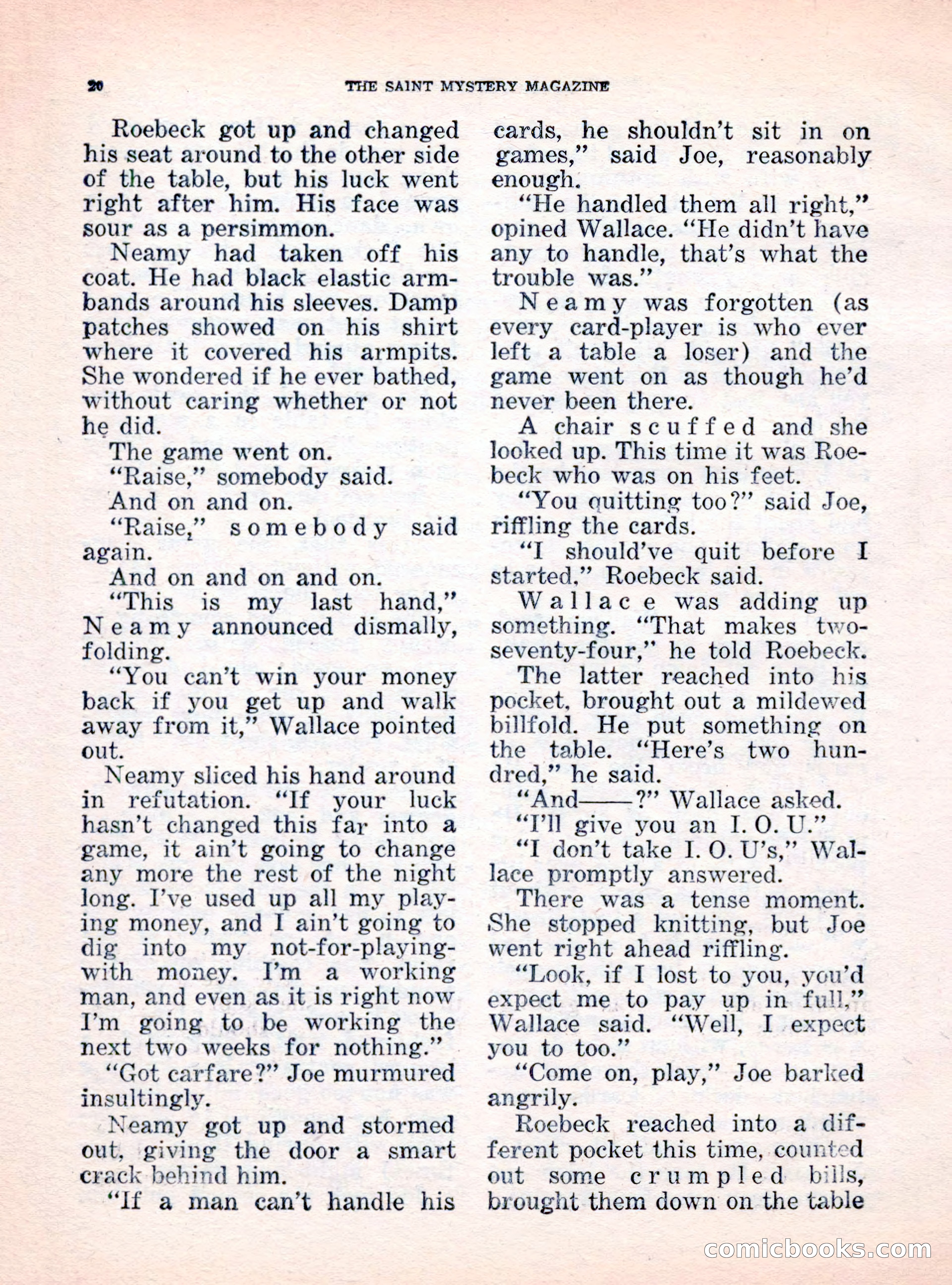 The Saint Mystery Magazine, October 1962 — page 22 of 132
