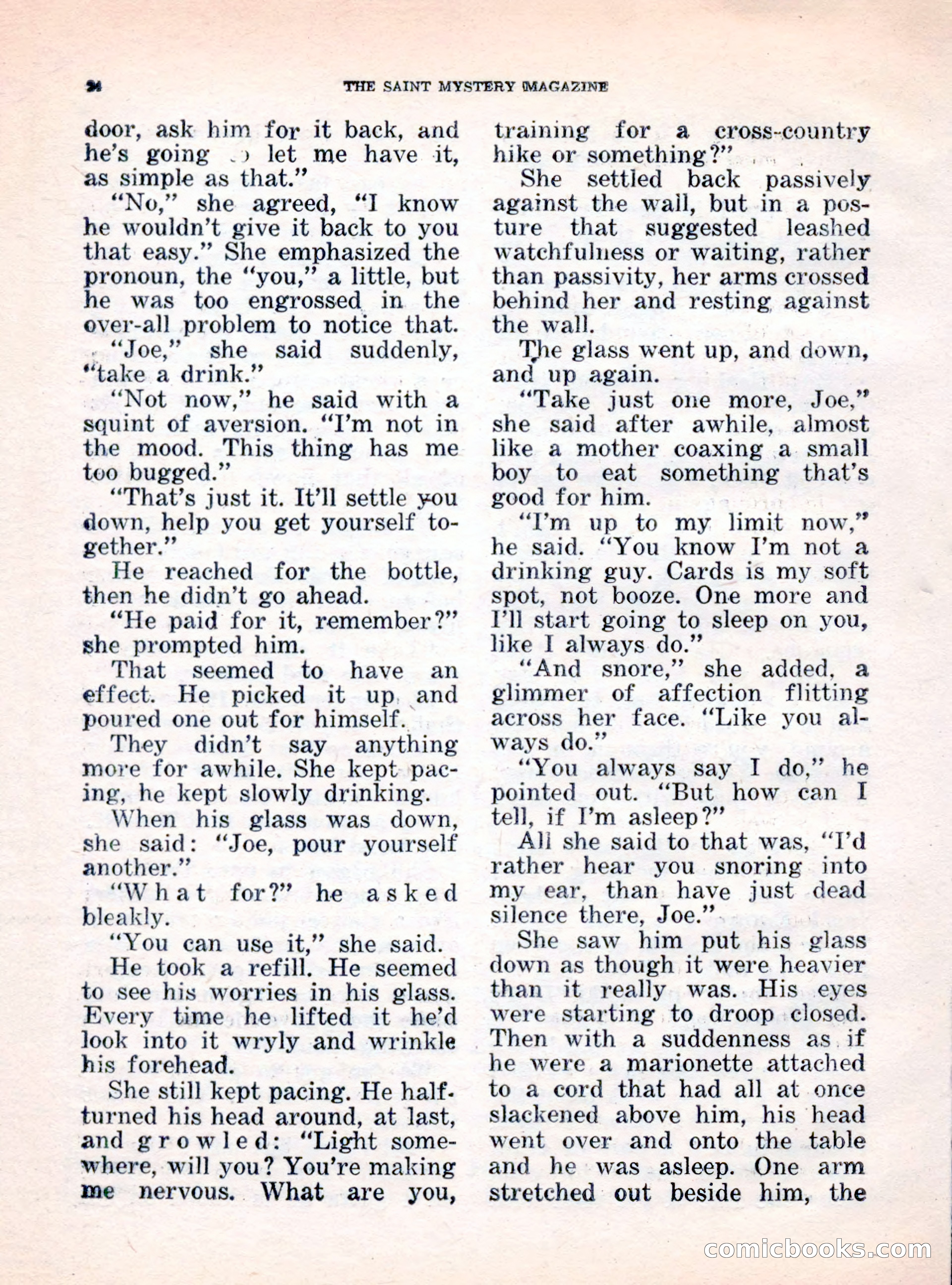 The Saint Mystery Magazine, October 1962 — page 26 of 132