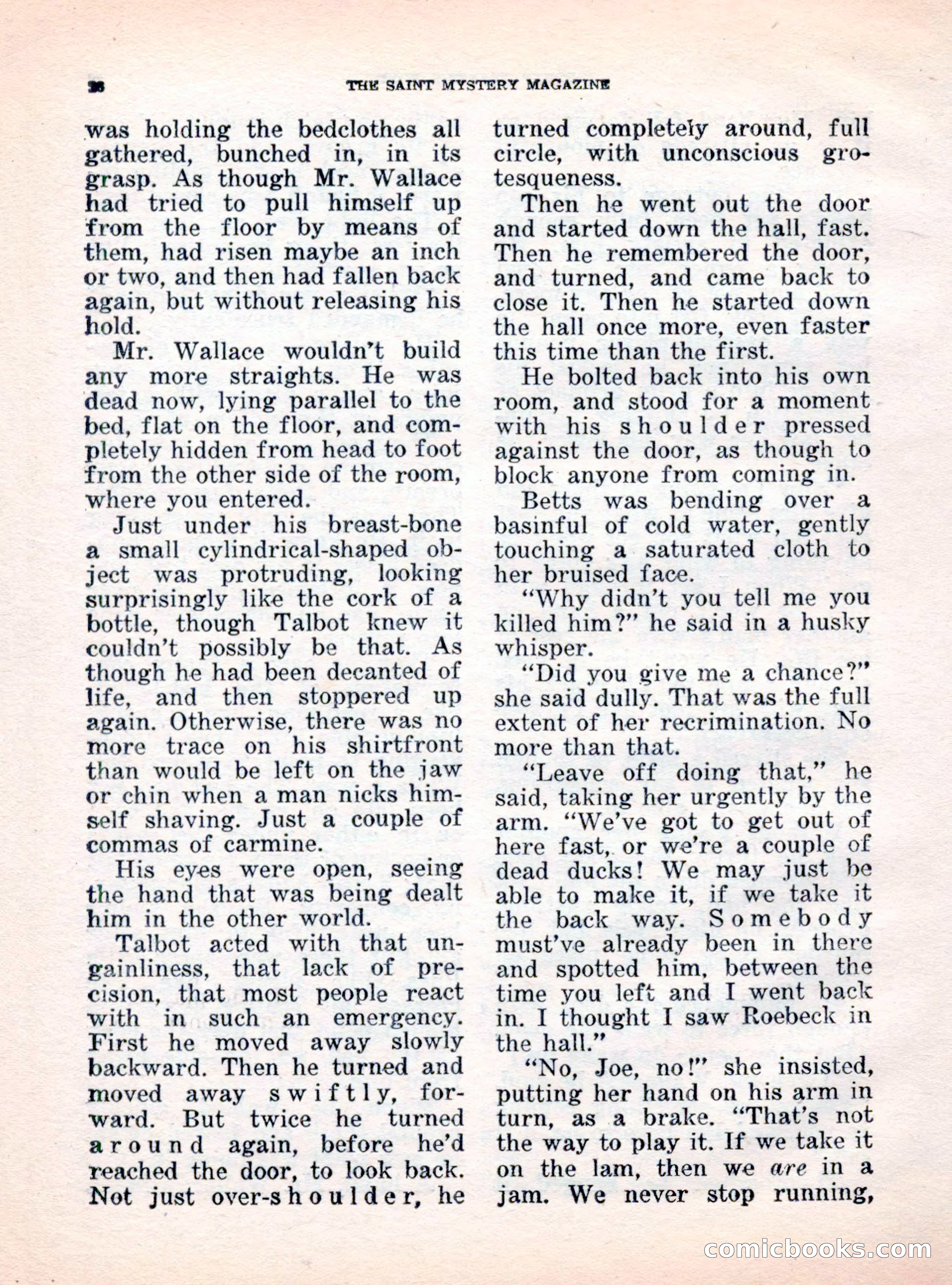 The Saint Mystery Magazine, October 1962 — page 30 of 132
