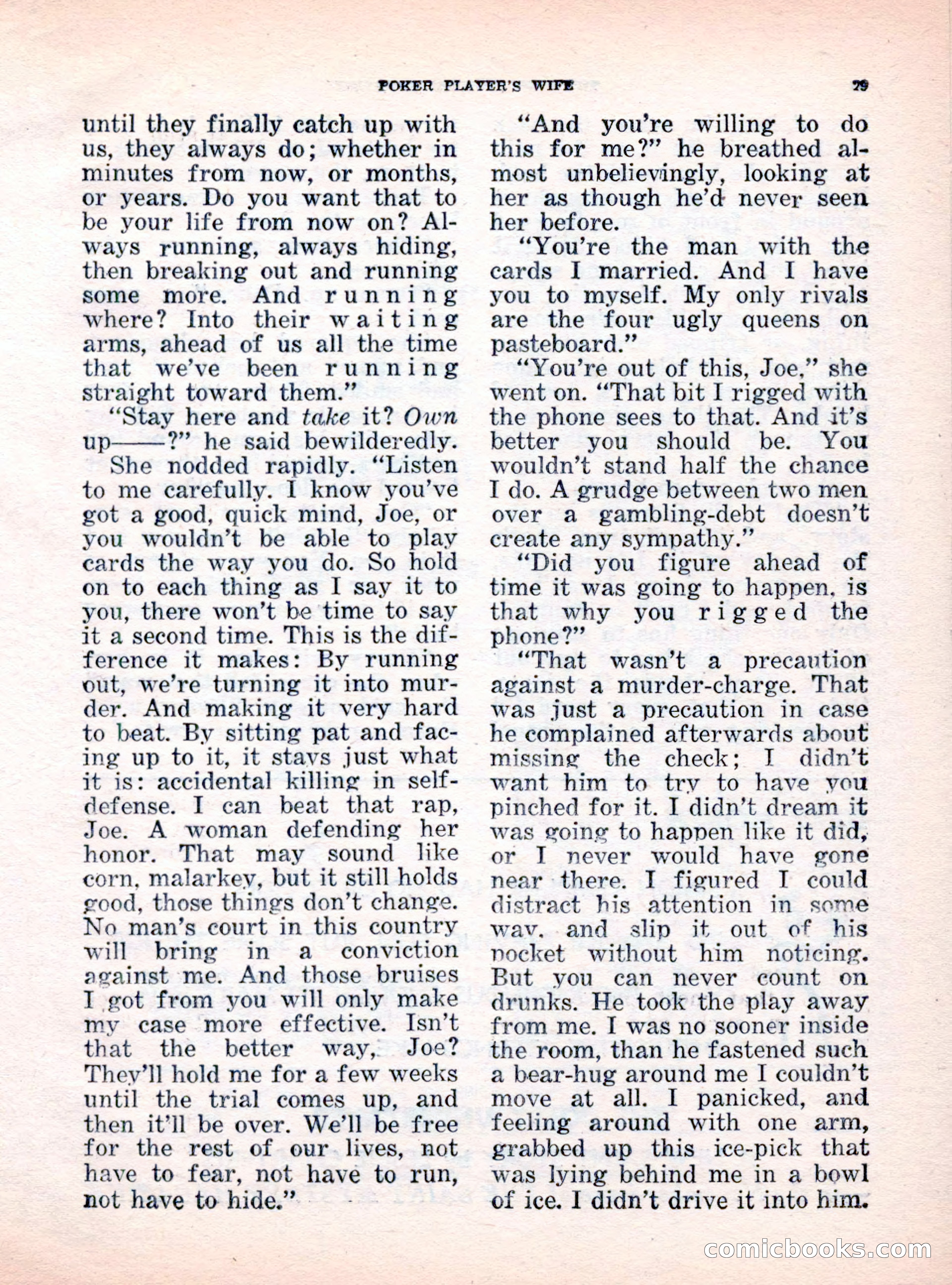 The Saint Mystery Magazine, October 1962 — page 31 of 132