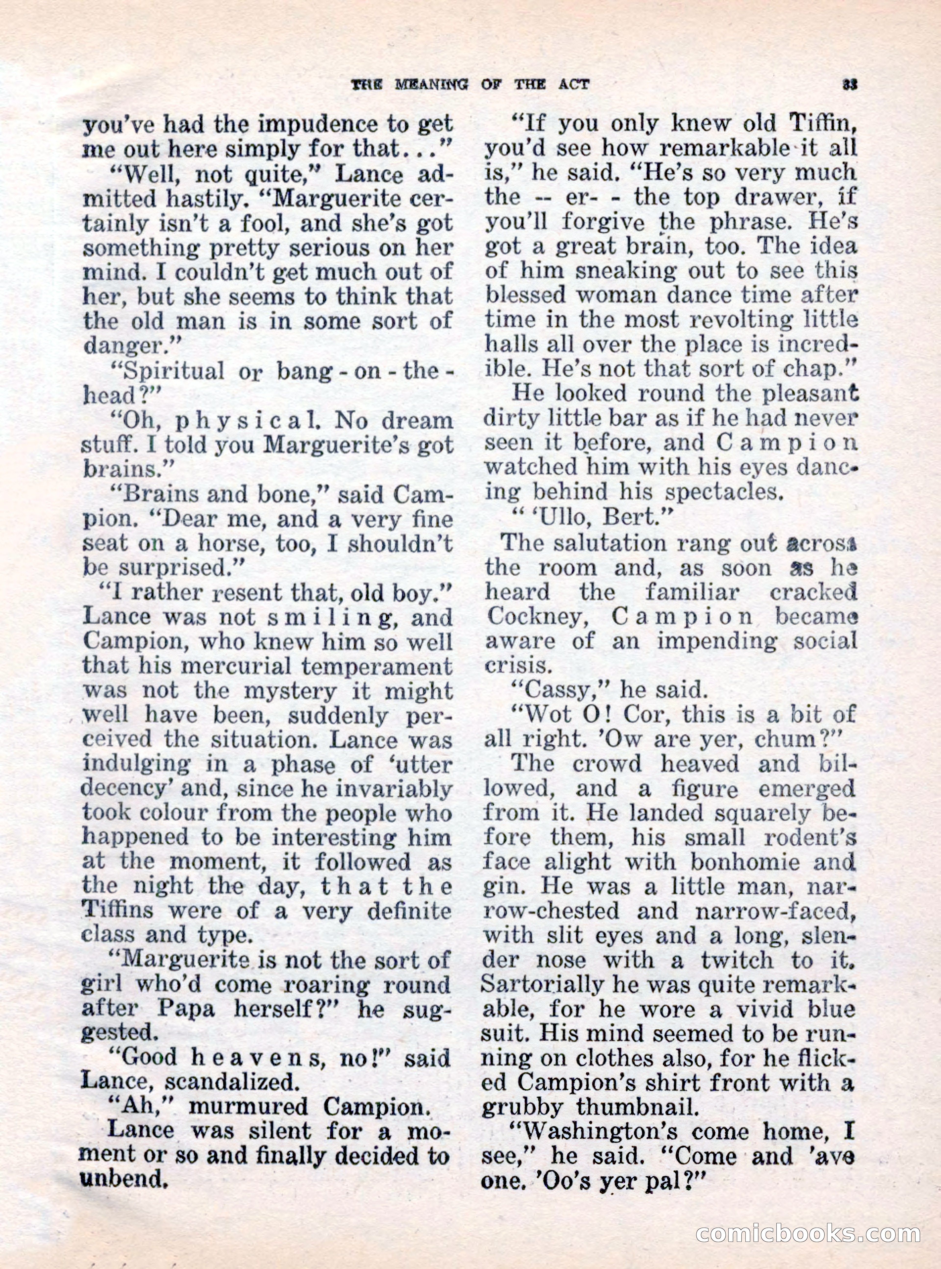 The Saint Mystery Magazine, October 1962 — page 35 of 132