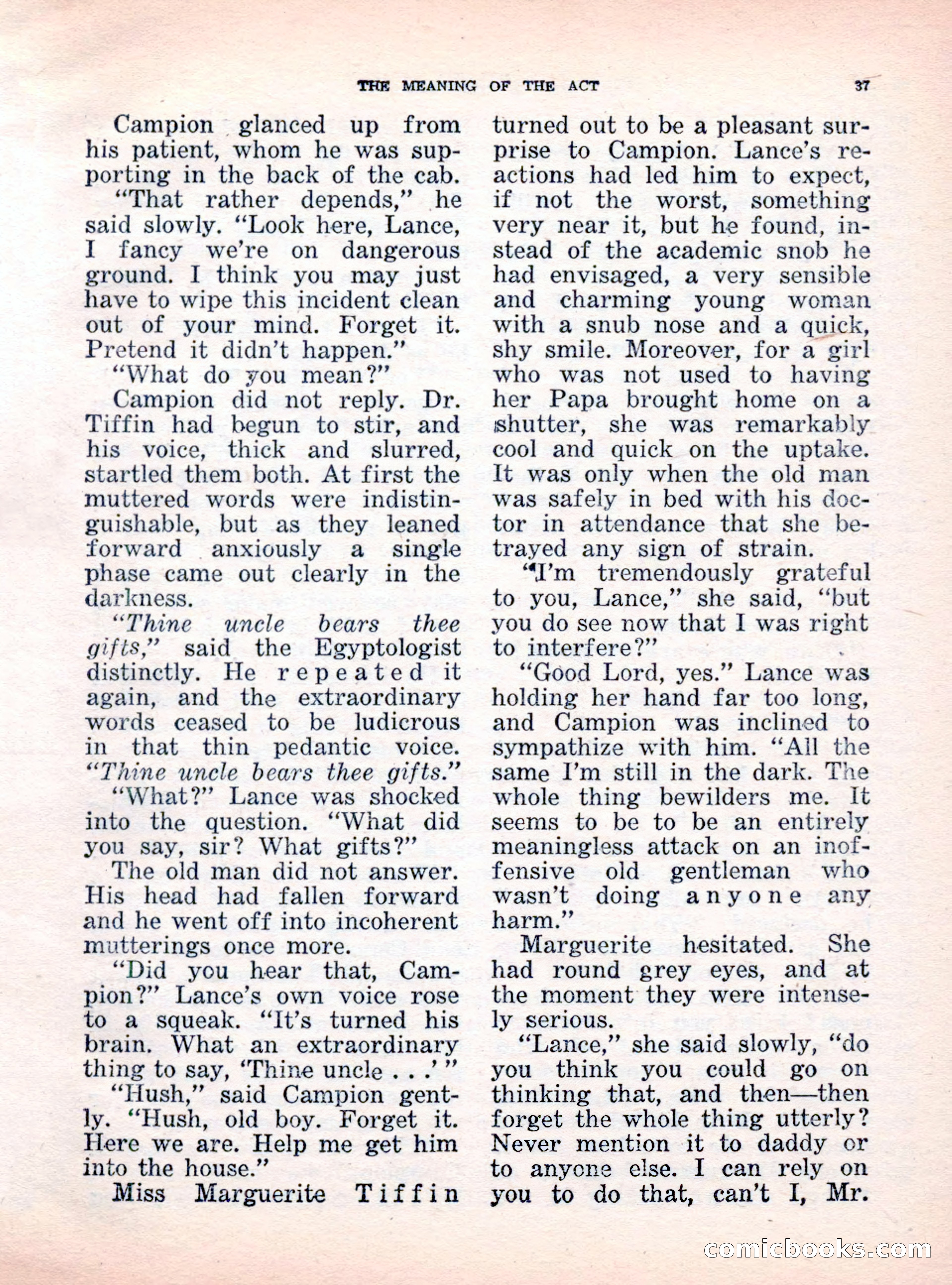 The Saint Mystery Magazine, October 1962 — page 39 of 132