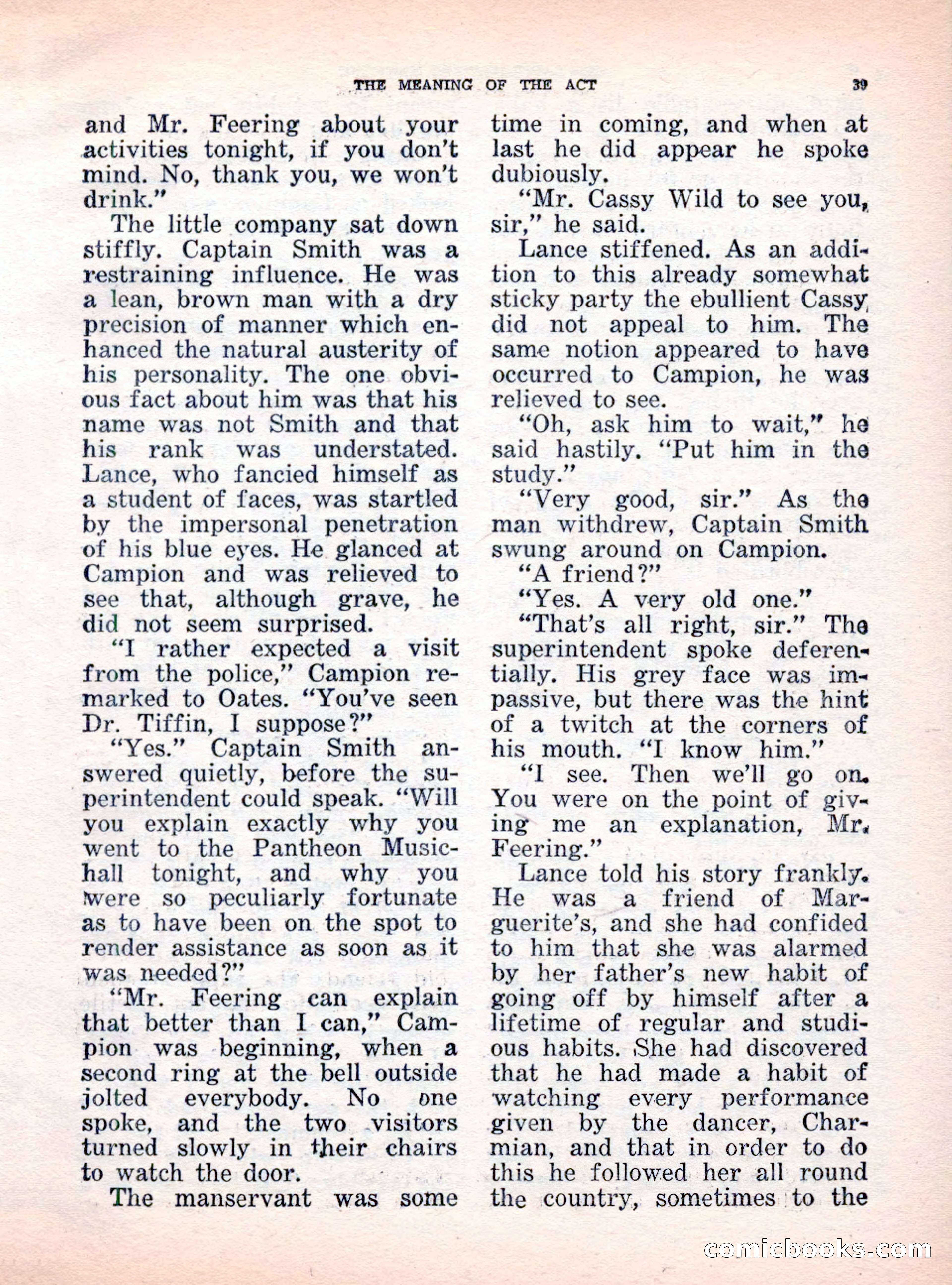 The Saint Mystery Magazine, October 1962 — page 41 of 132