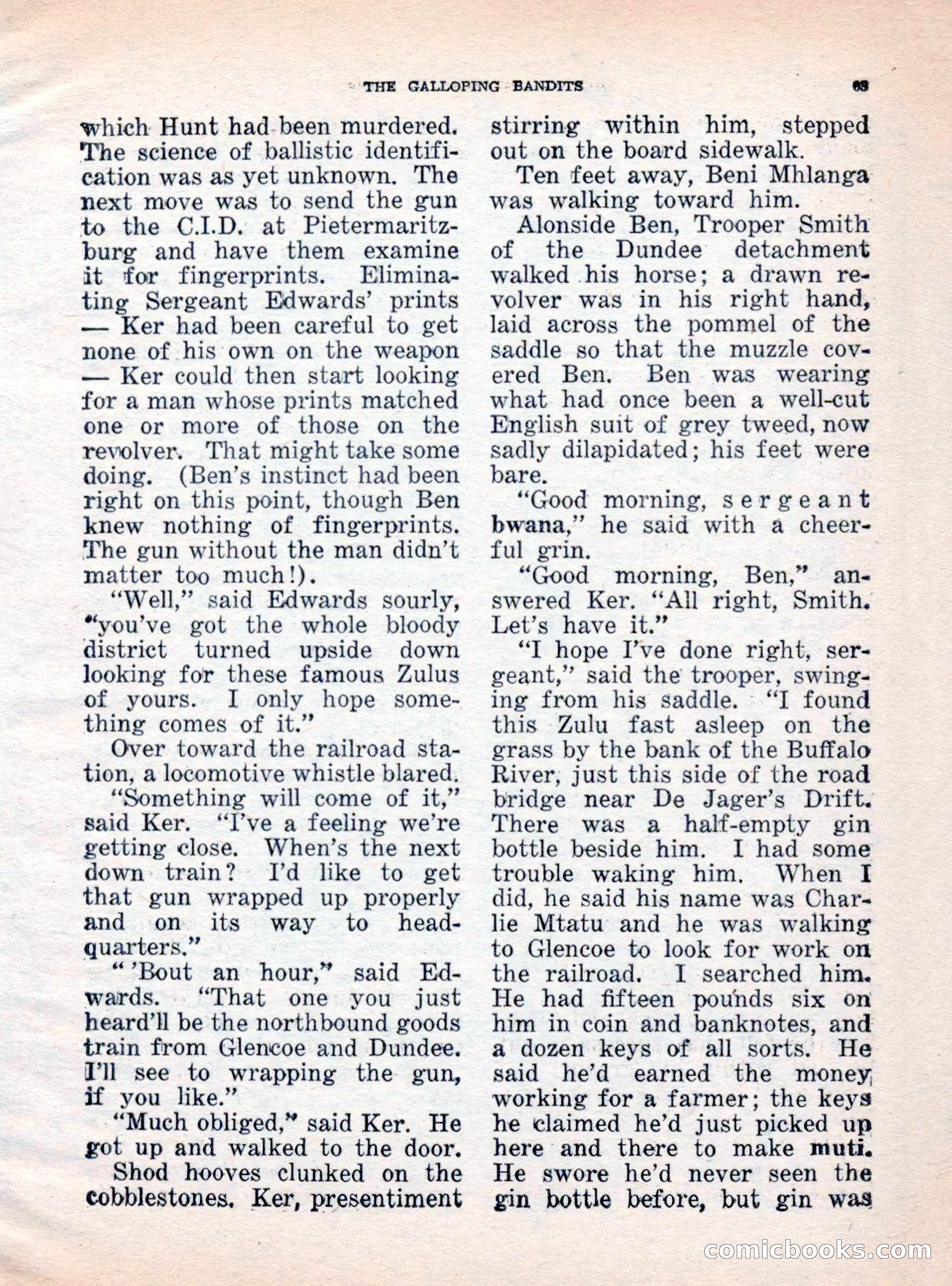 The Saint Mystery Magazine, October 1962 — page 65 of 132