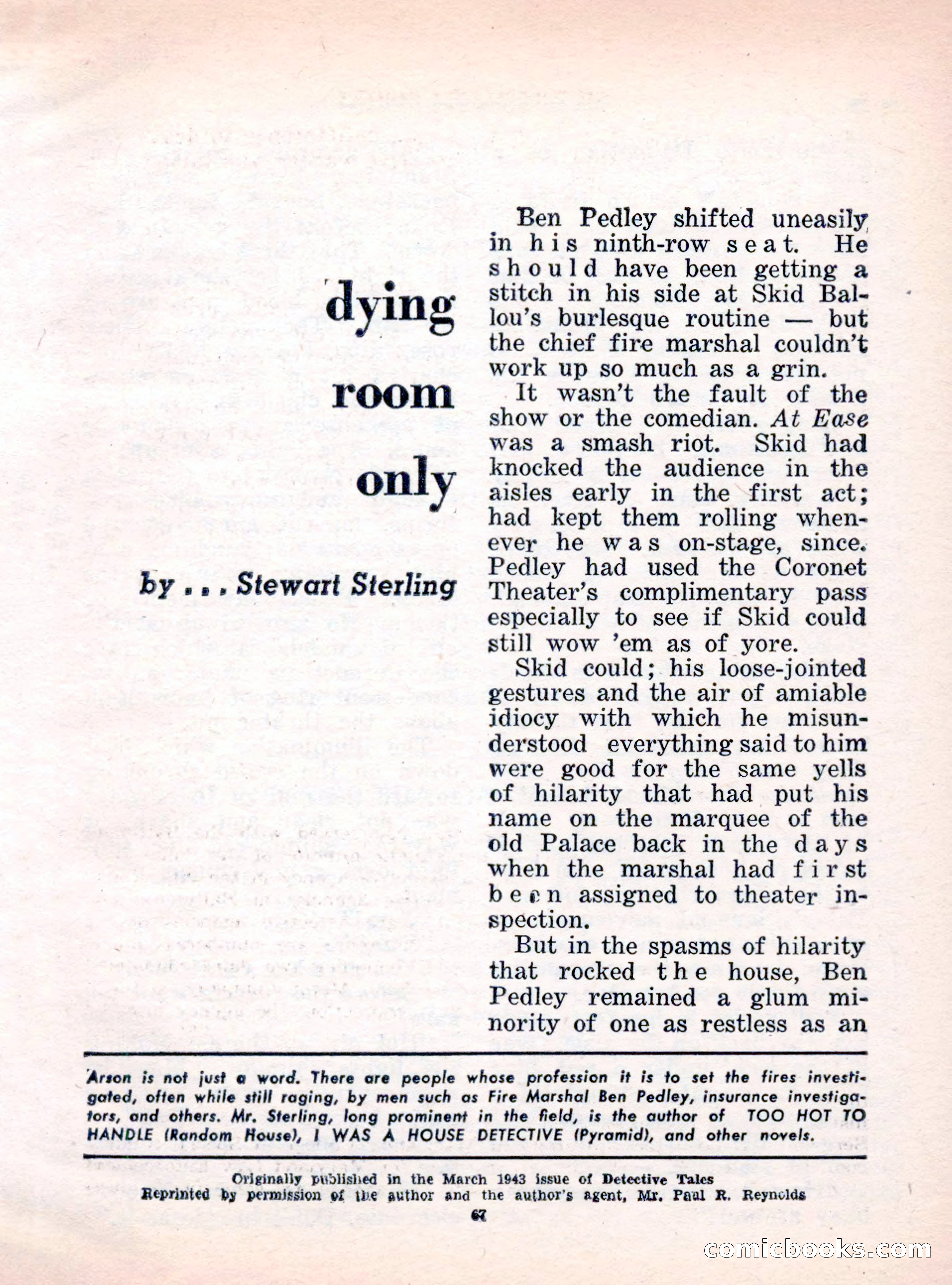 The Saint Mystery Magazine, October 1962 — page 69 of 132
