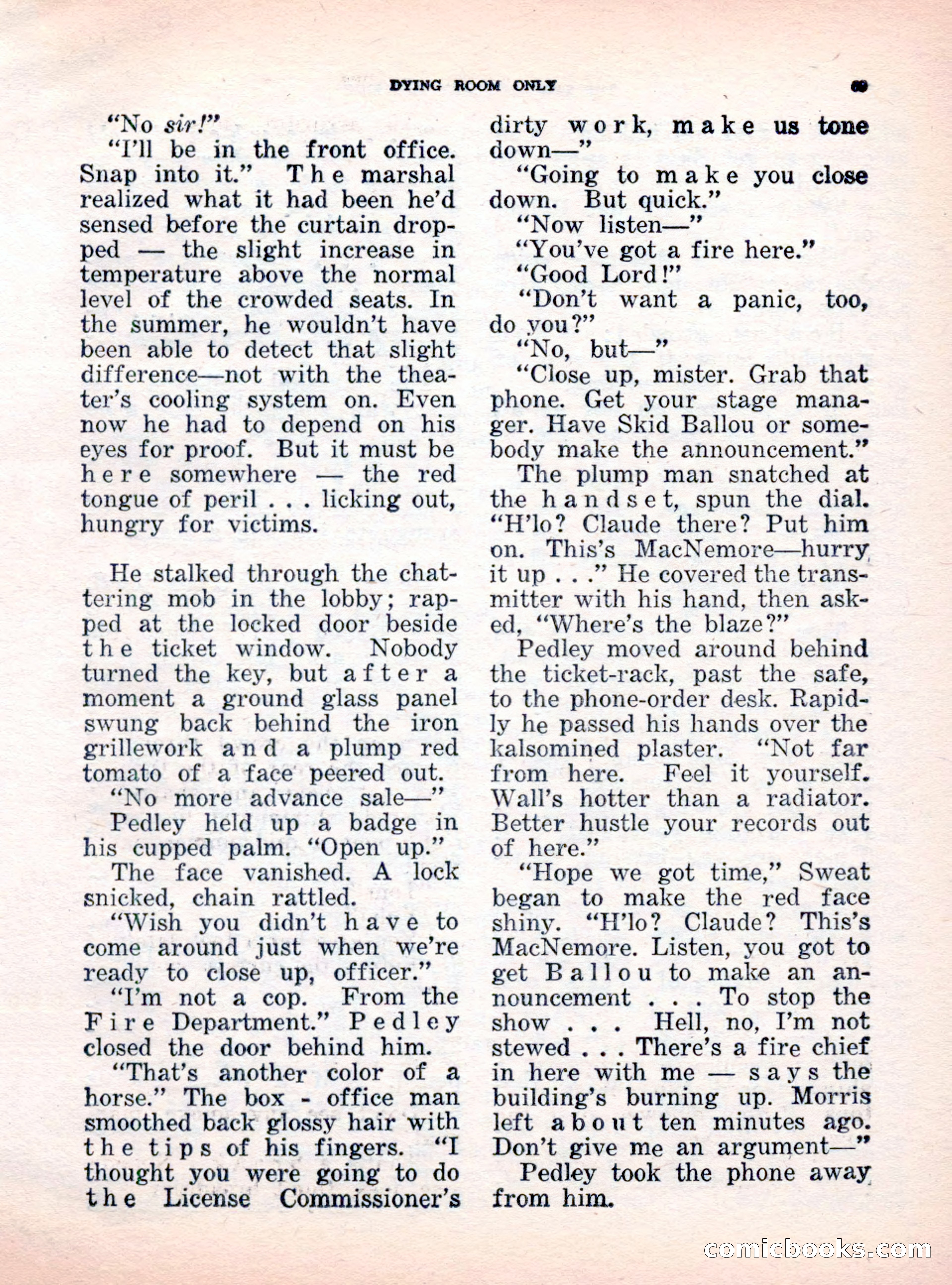 The Saint Mystery Magazine, October 1962 — page 71 of 132