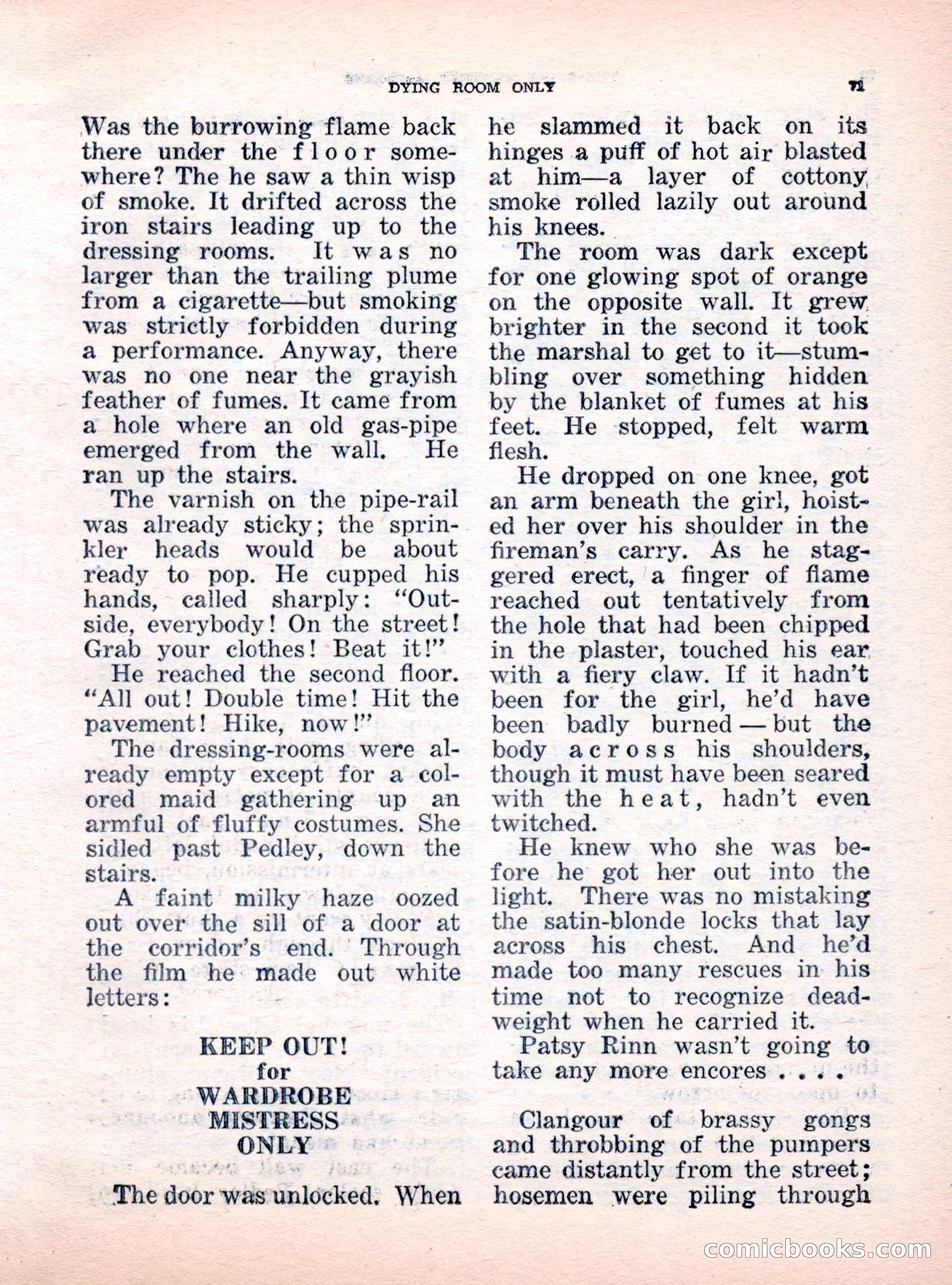 The Saint Mystery Magazine, October 1962 — page 73 of 132