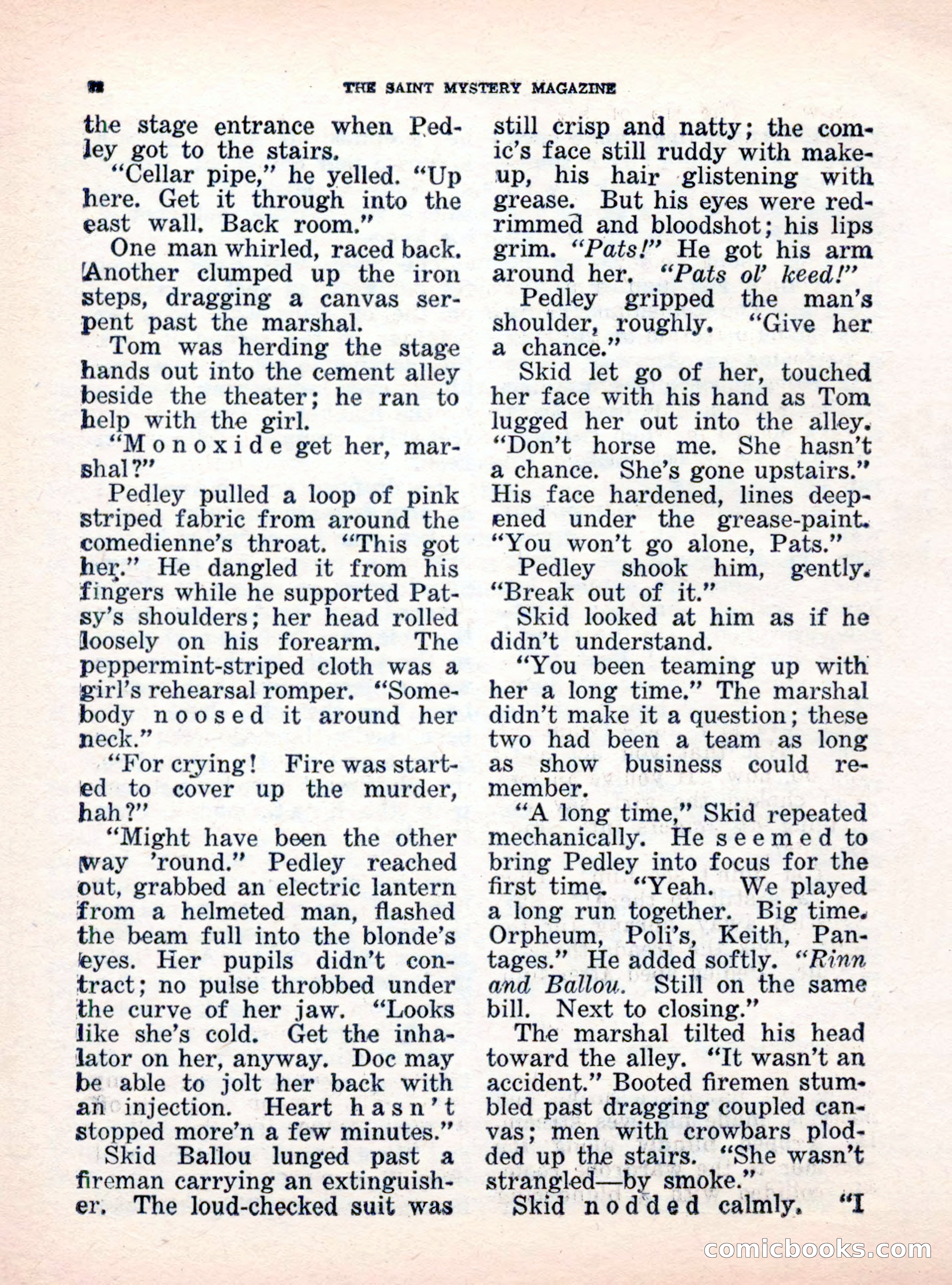 The Saint Mystery Magazine, October 1962 — page 74 of 132