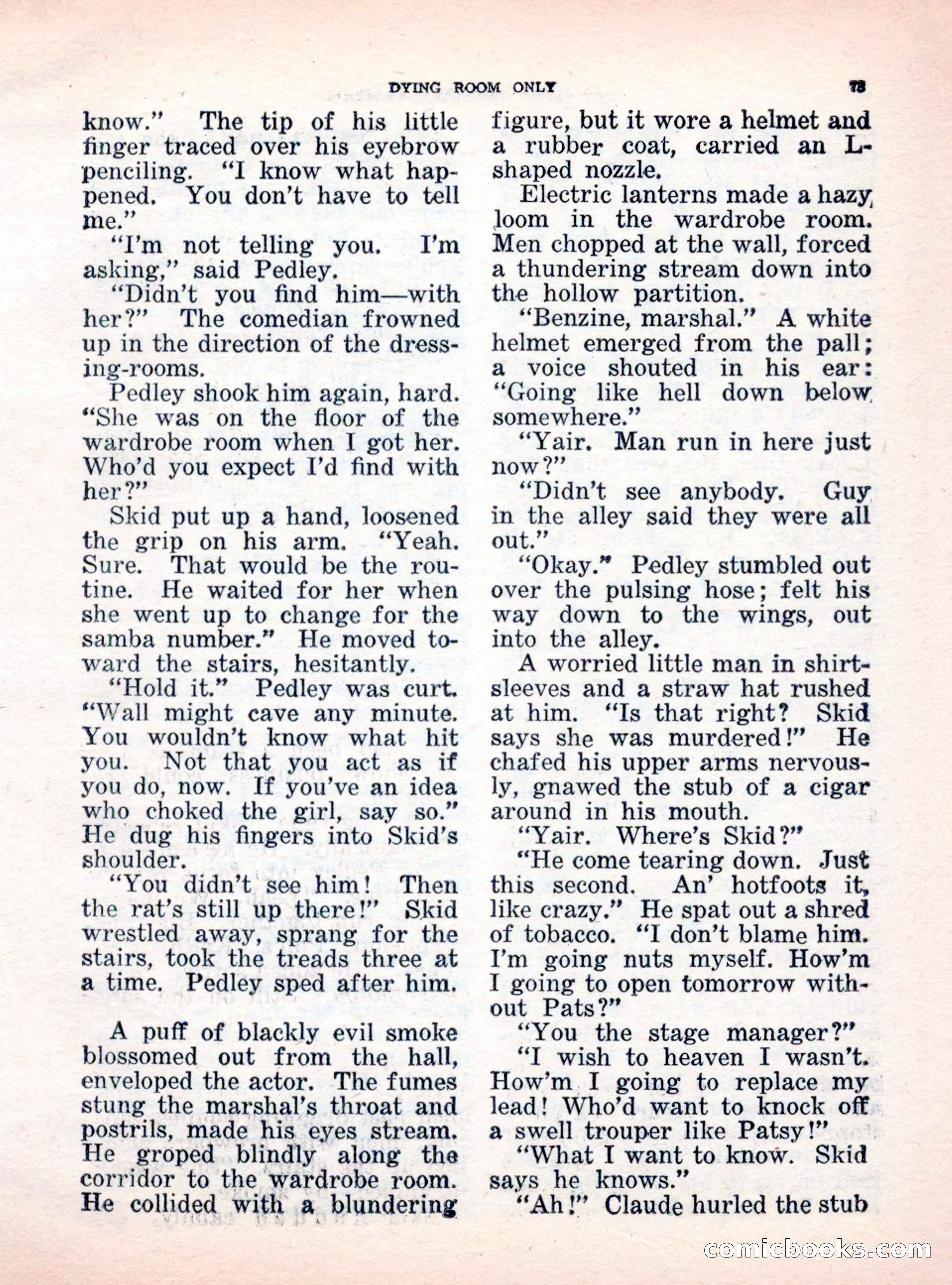 The Saint Mystery Magazine, October 1962 — page 75 of 132