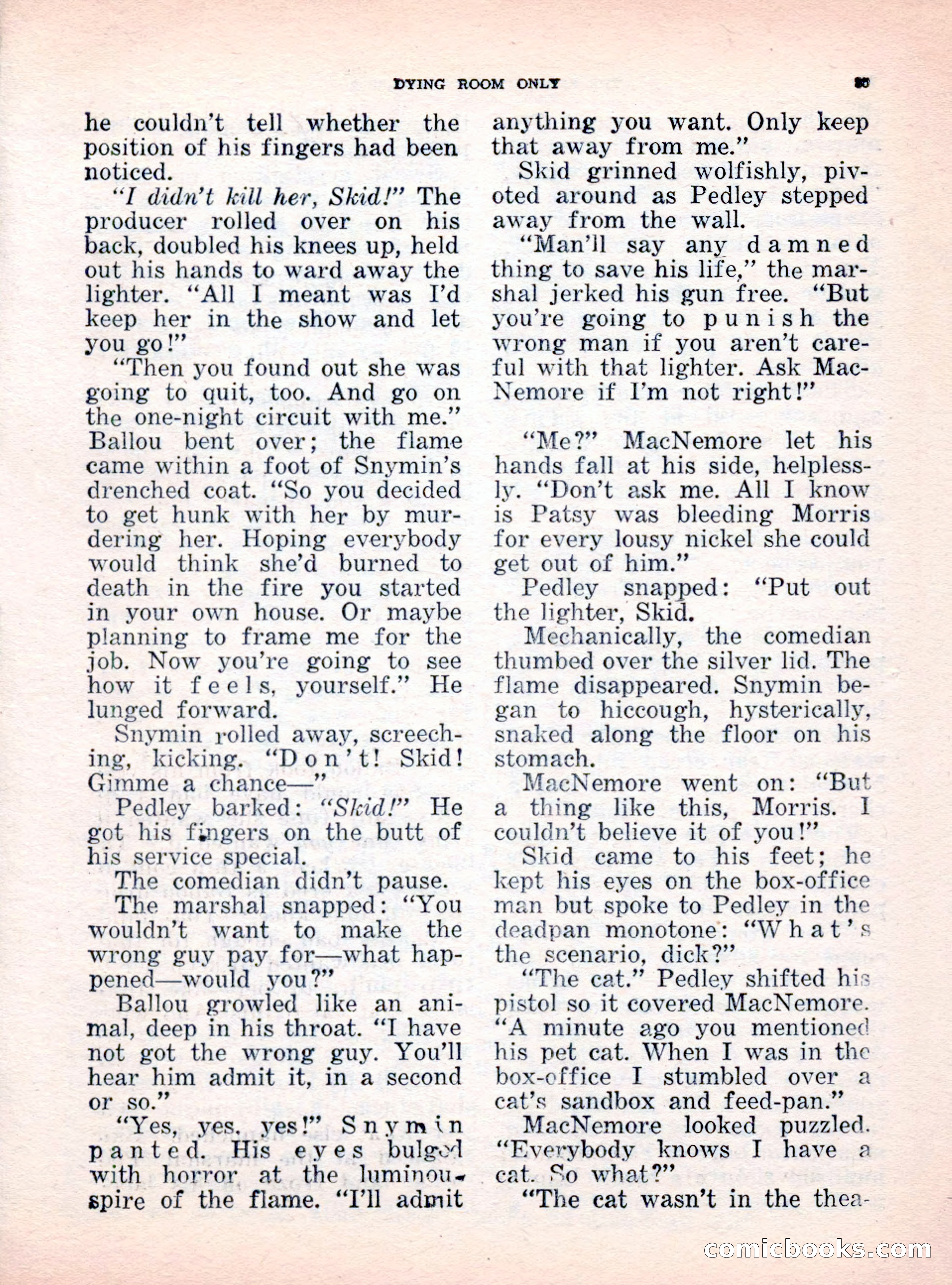 The Saint Mystery Magazine, October 1962 — page 87 of 132