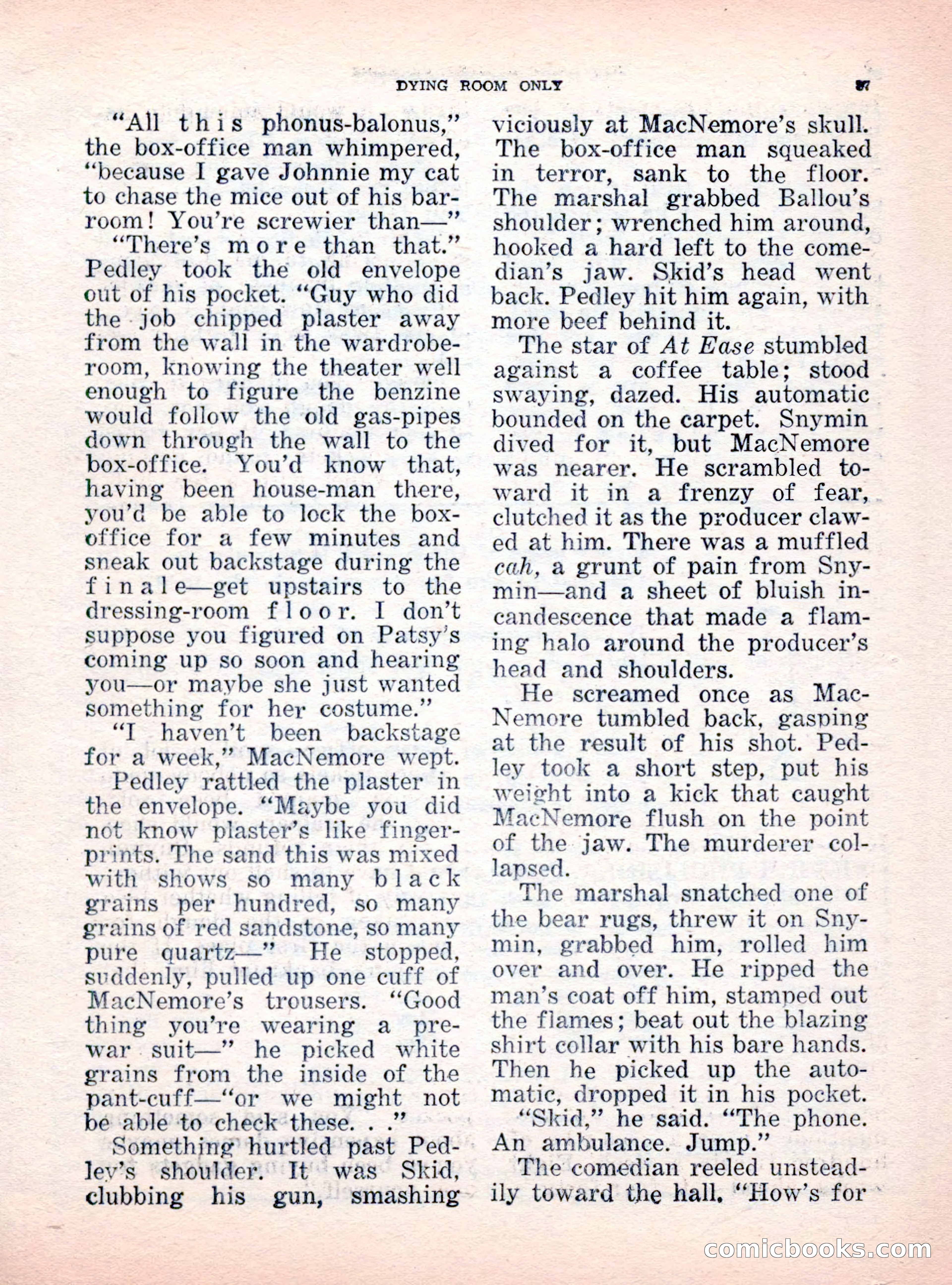 The Saint Mystery Magazine, October 1962 — page 89 of 132