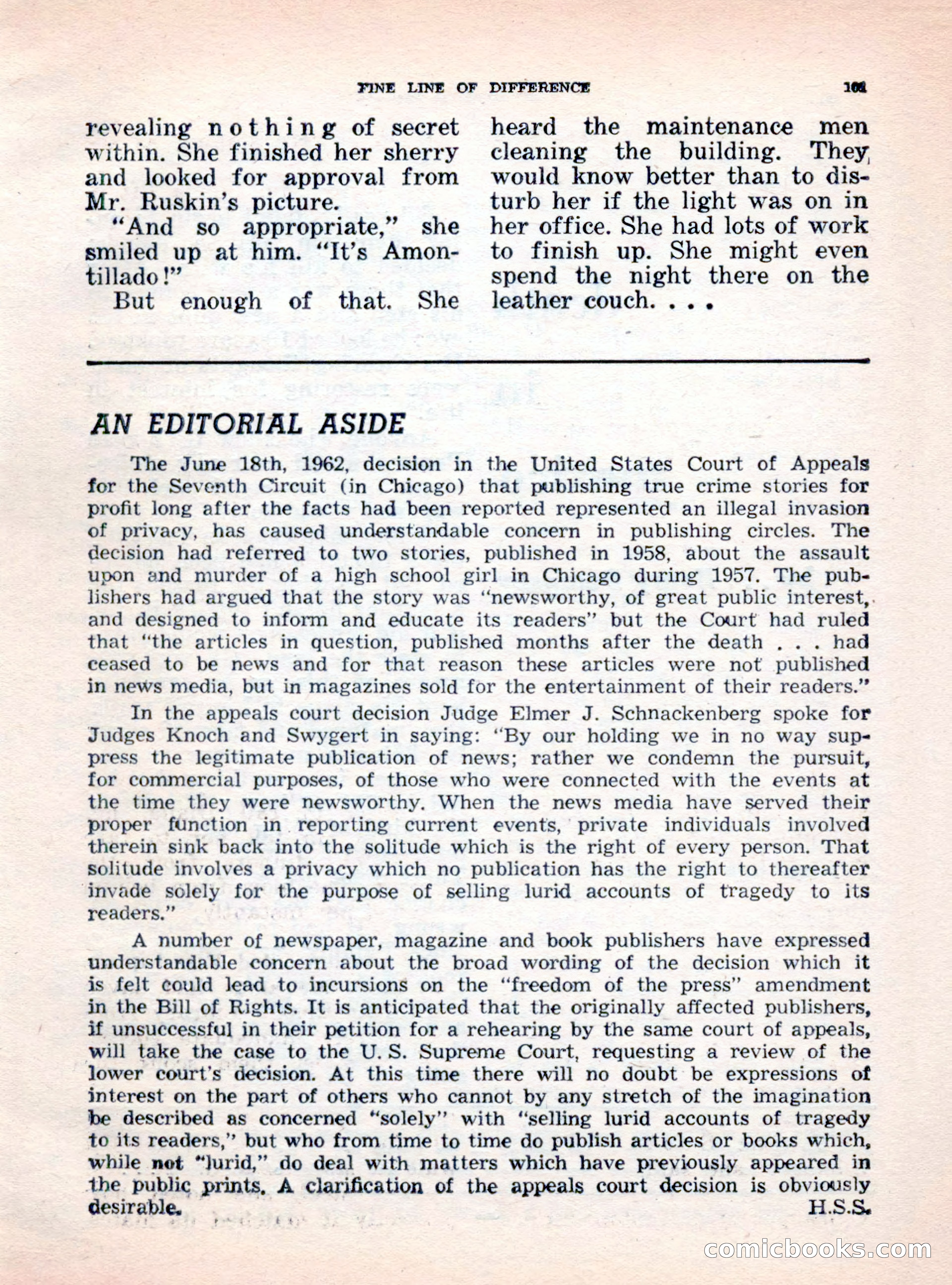 The Saint Mystery Magazine, October 1962 — page 103 of 132