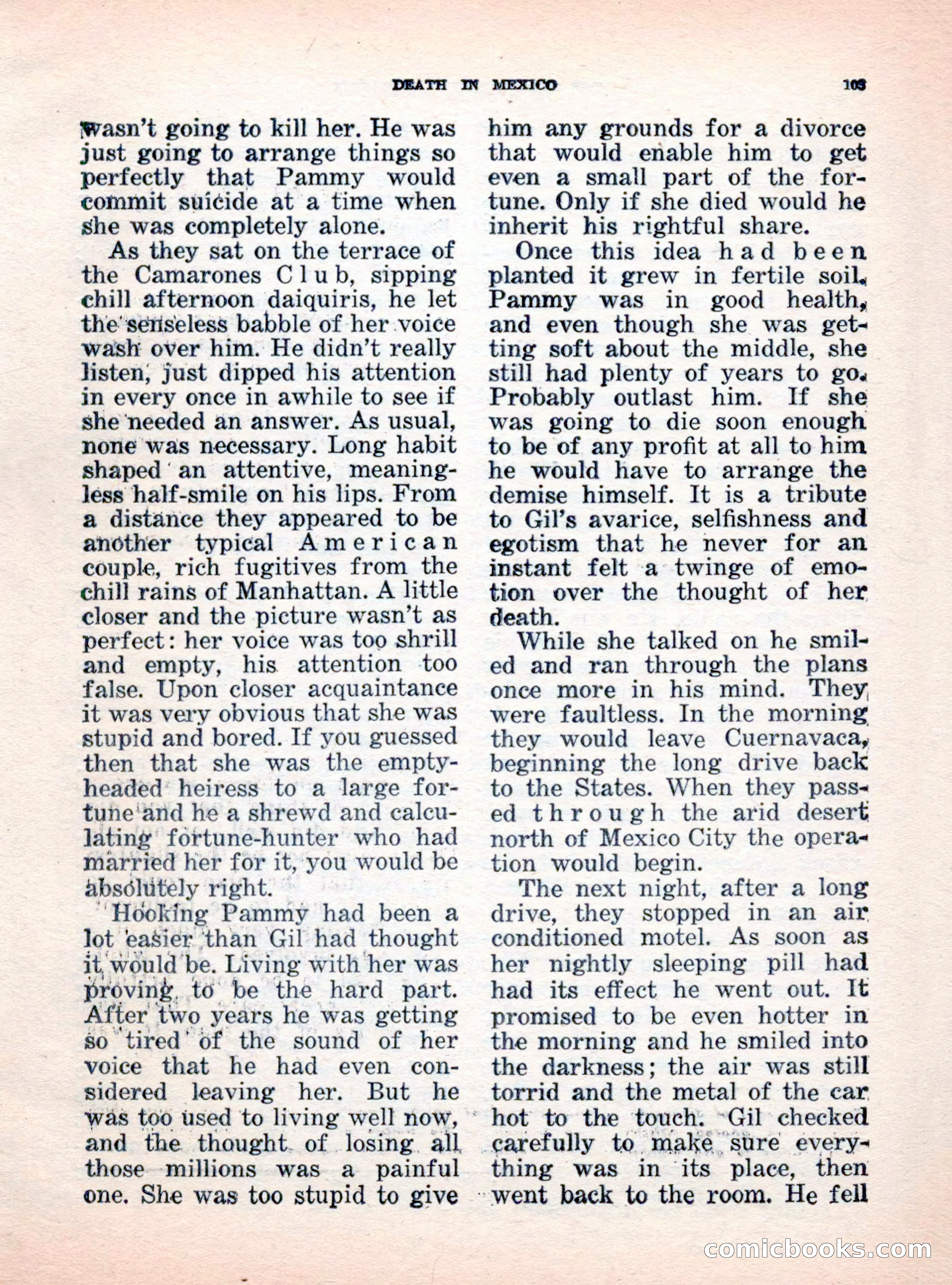 The Saint Mystery Magazine, October 1962 — page 105 of 132