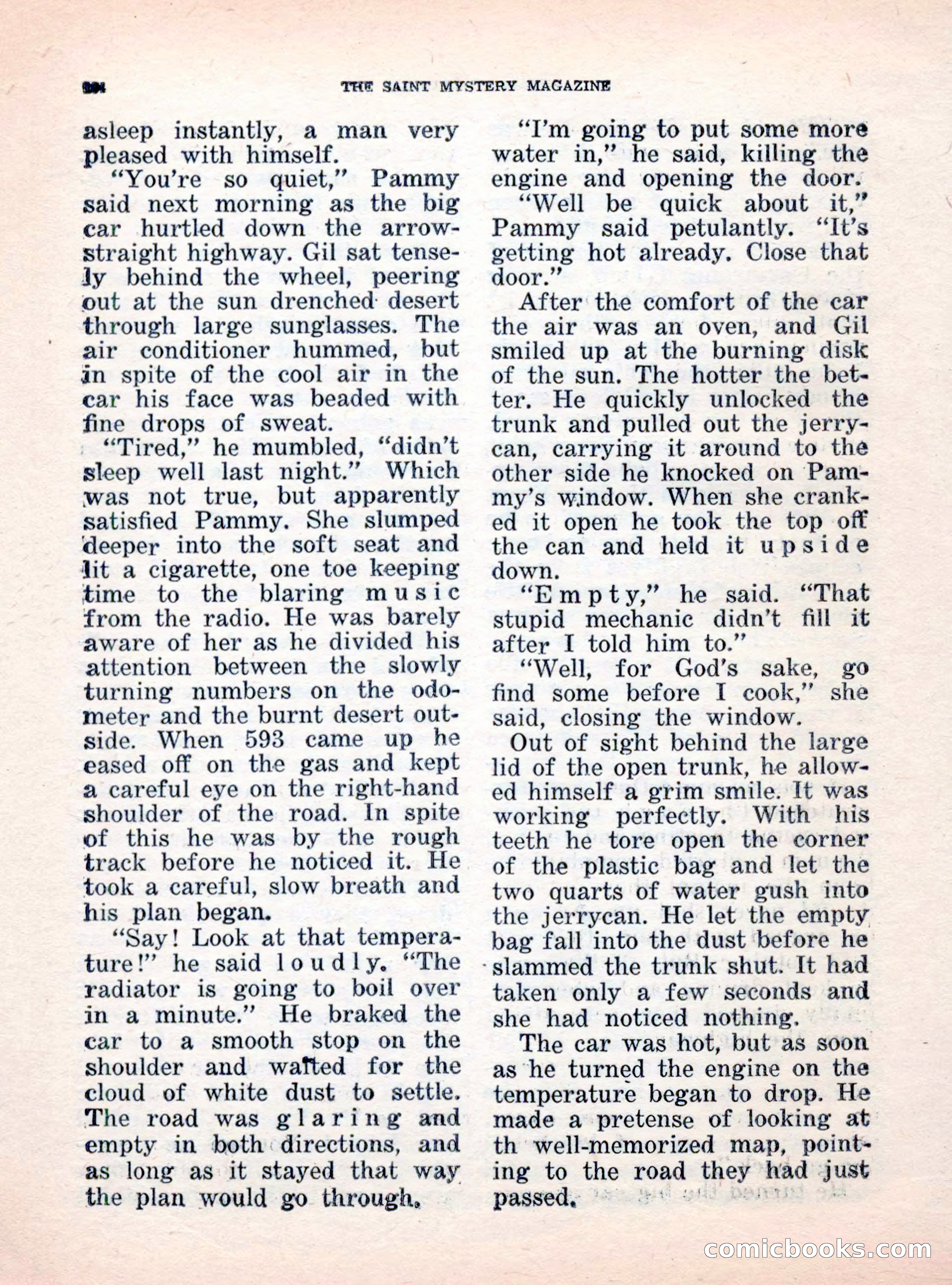 The Saint Mystery Magazine, October 1962 — page 106 of 132
