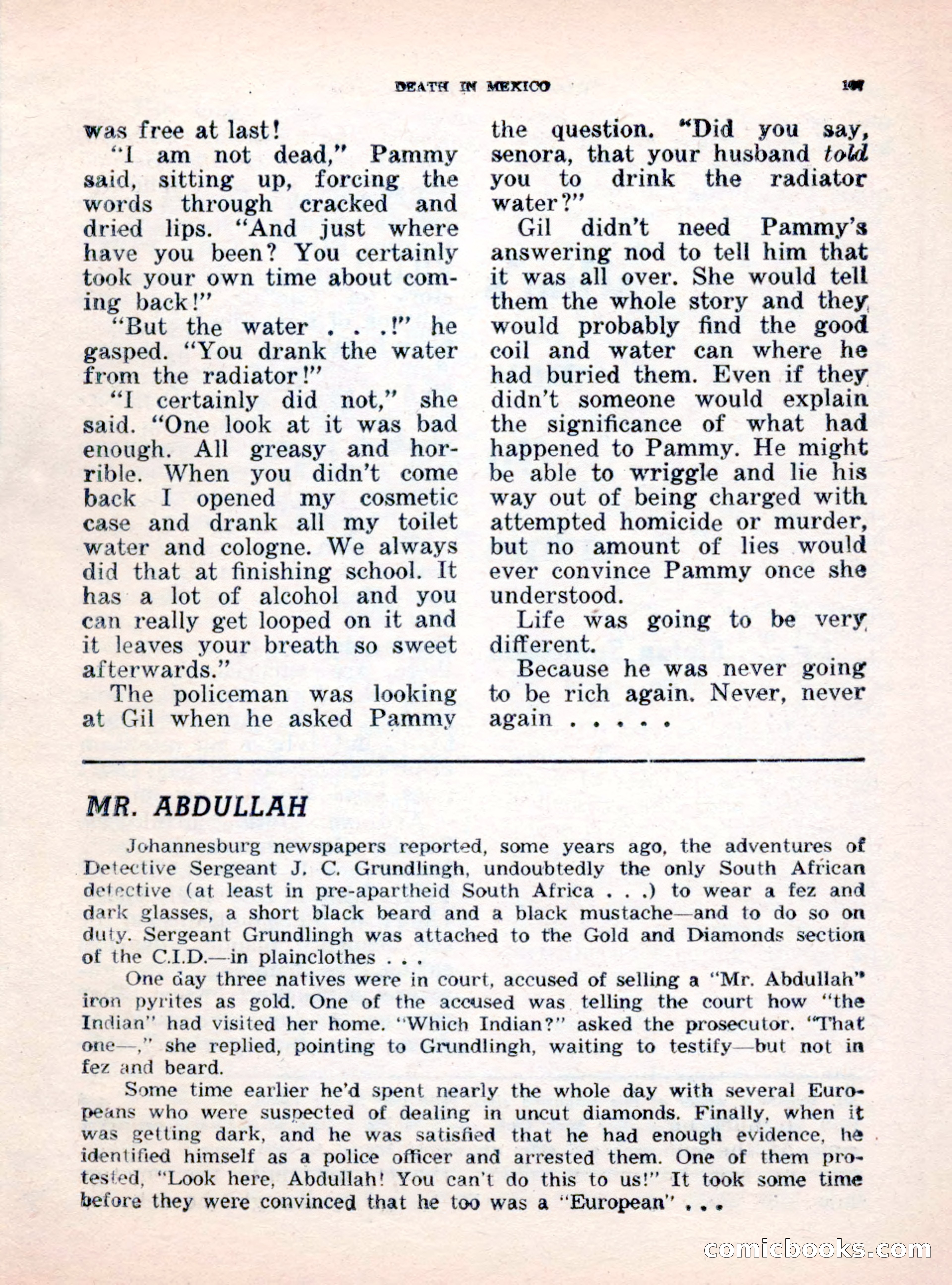 The Saint Mystery Magazine, October 1962 — page 109 of 132