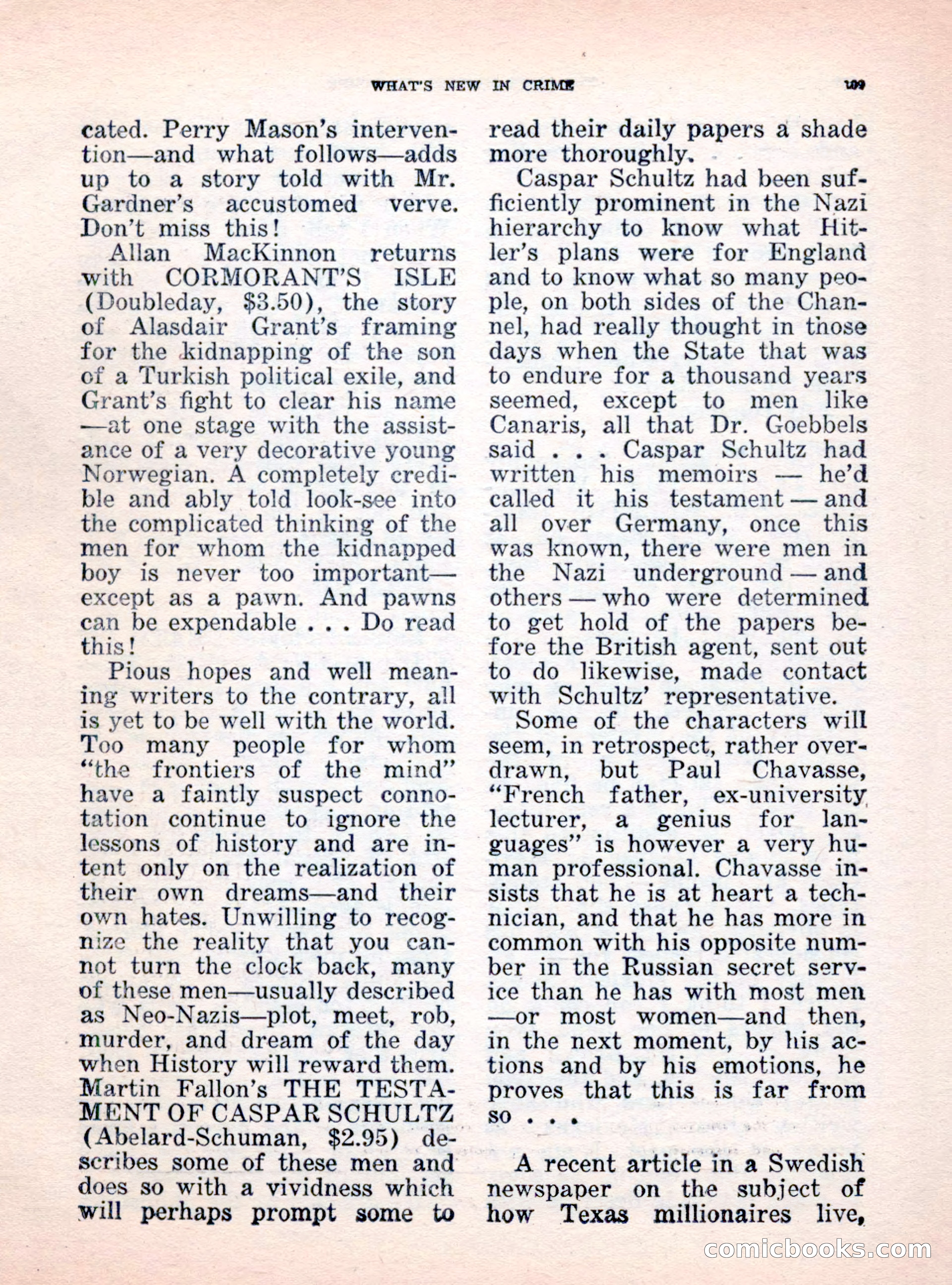 The Saint Mystery Magazine, October 1962 — page 111 of 132