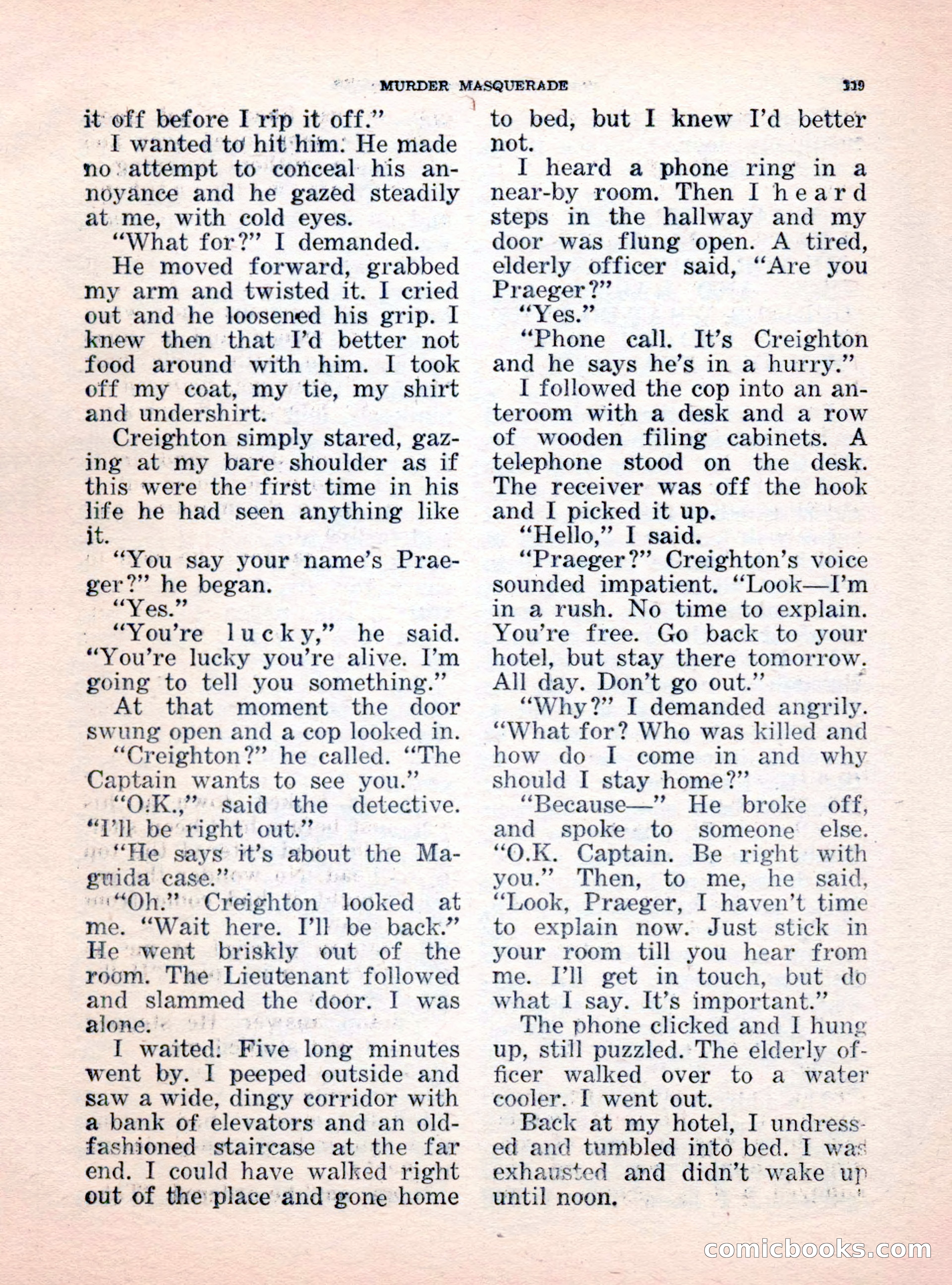The Saint Mystery Magazine, October 1962 — page 121 of 132