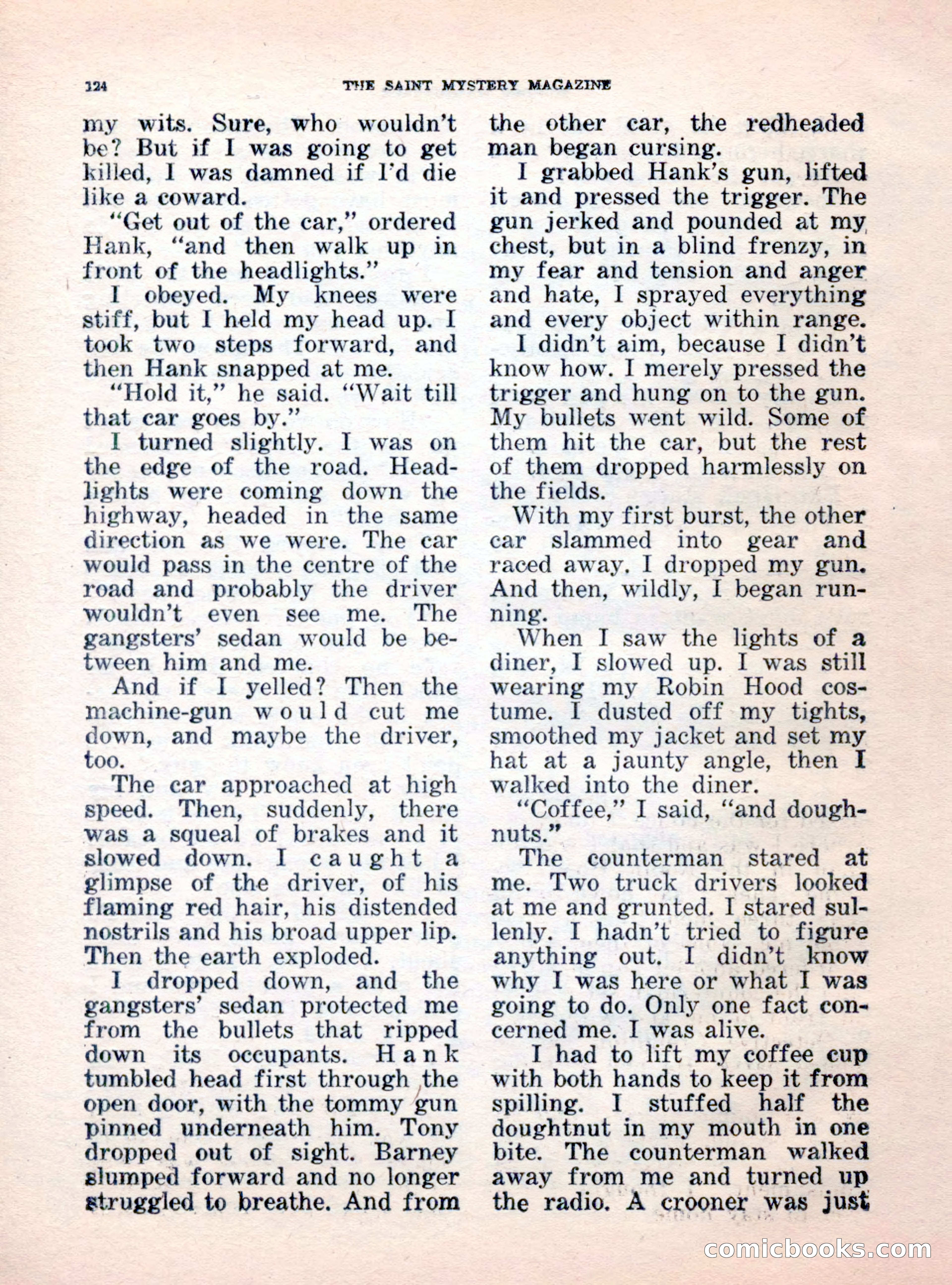 The Saint Mystery Magazine, October 1962 — page 126 of 132