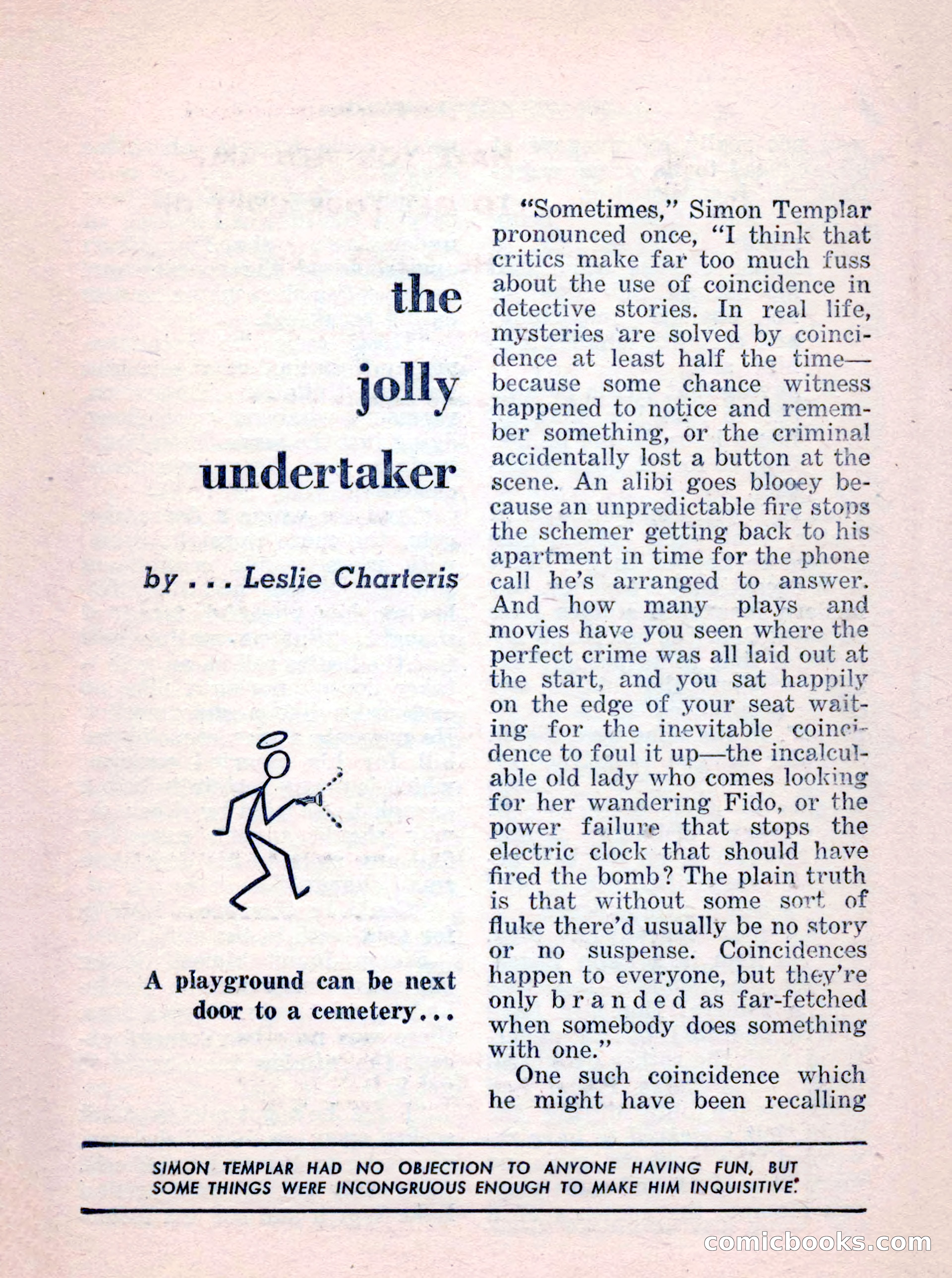 The Saint Mystery Magazine, No. 35 — page 5 of 132