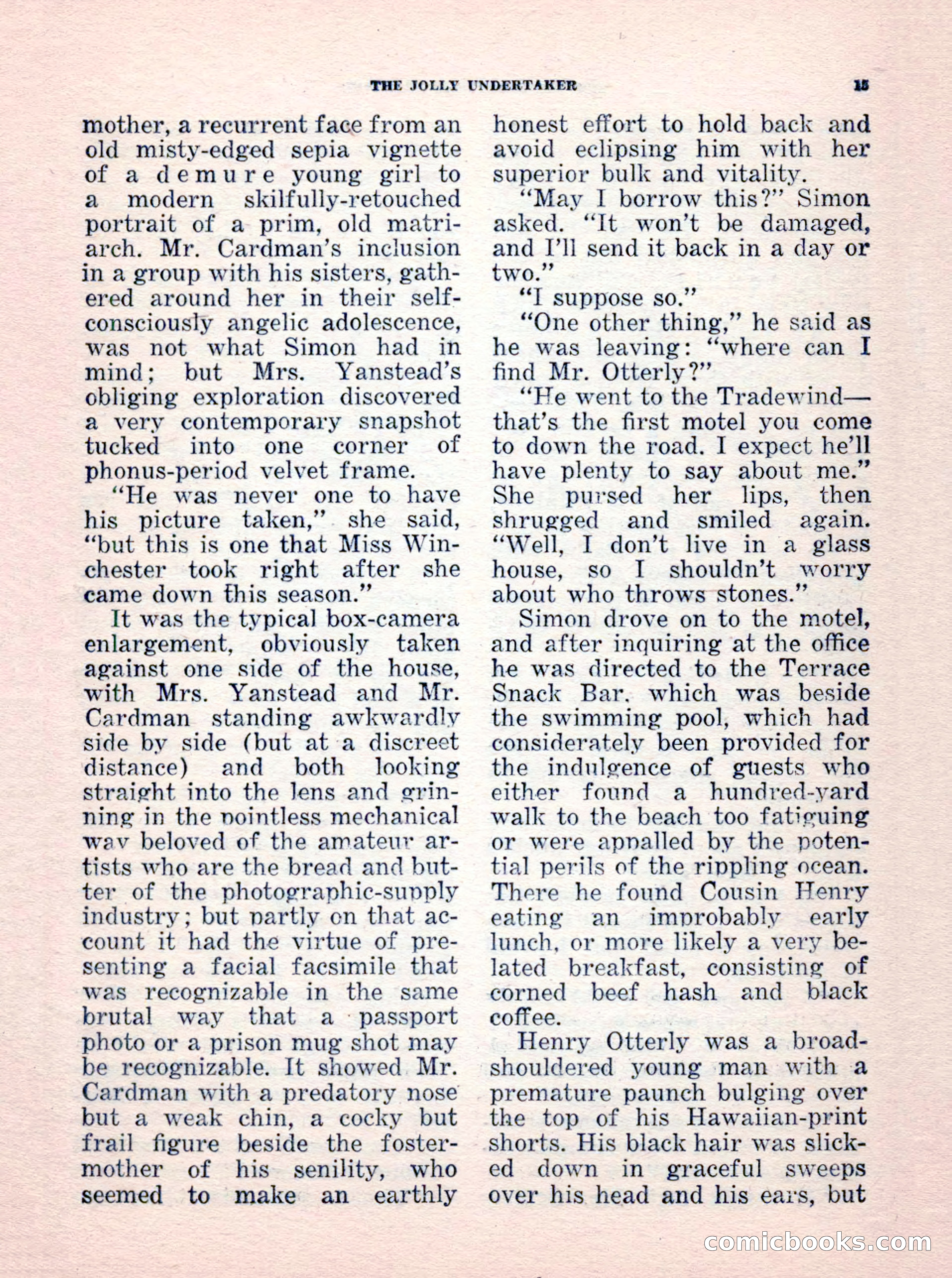 The Saint Mystery Magazine, No. 35 — page 17 of 132