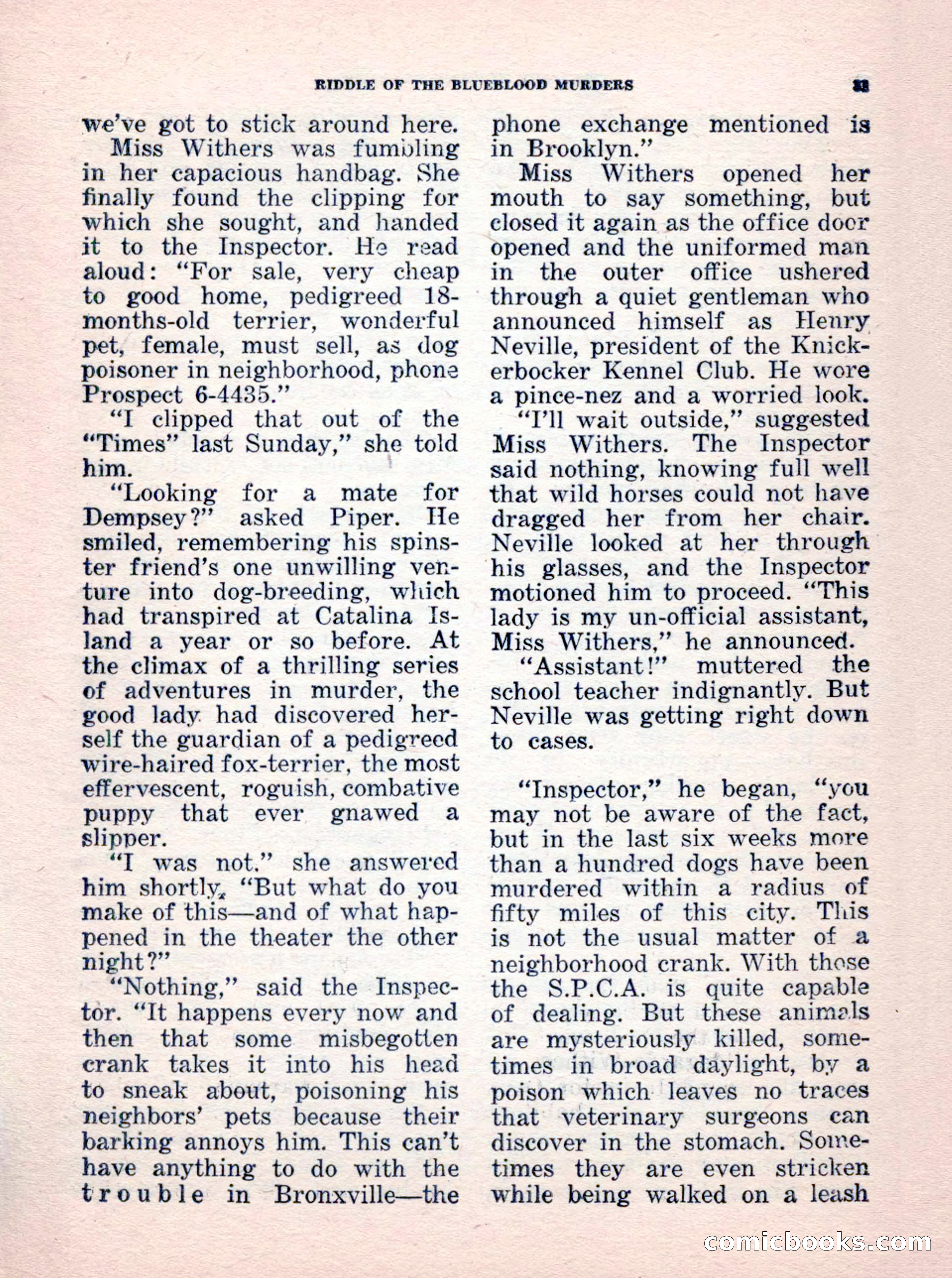 The Saint Mystery Magazine, No. 35 — page 33 of 132