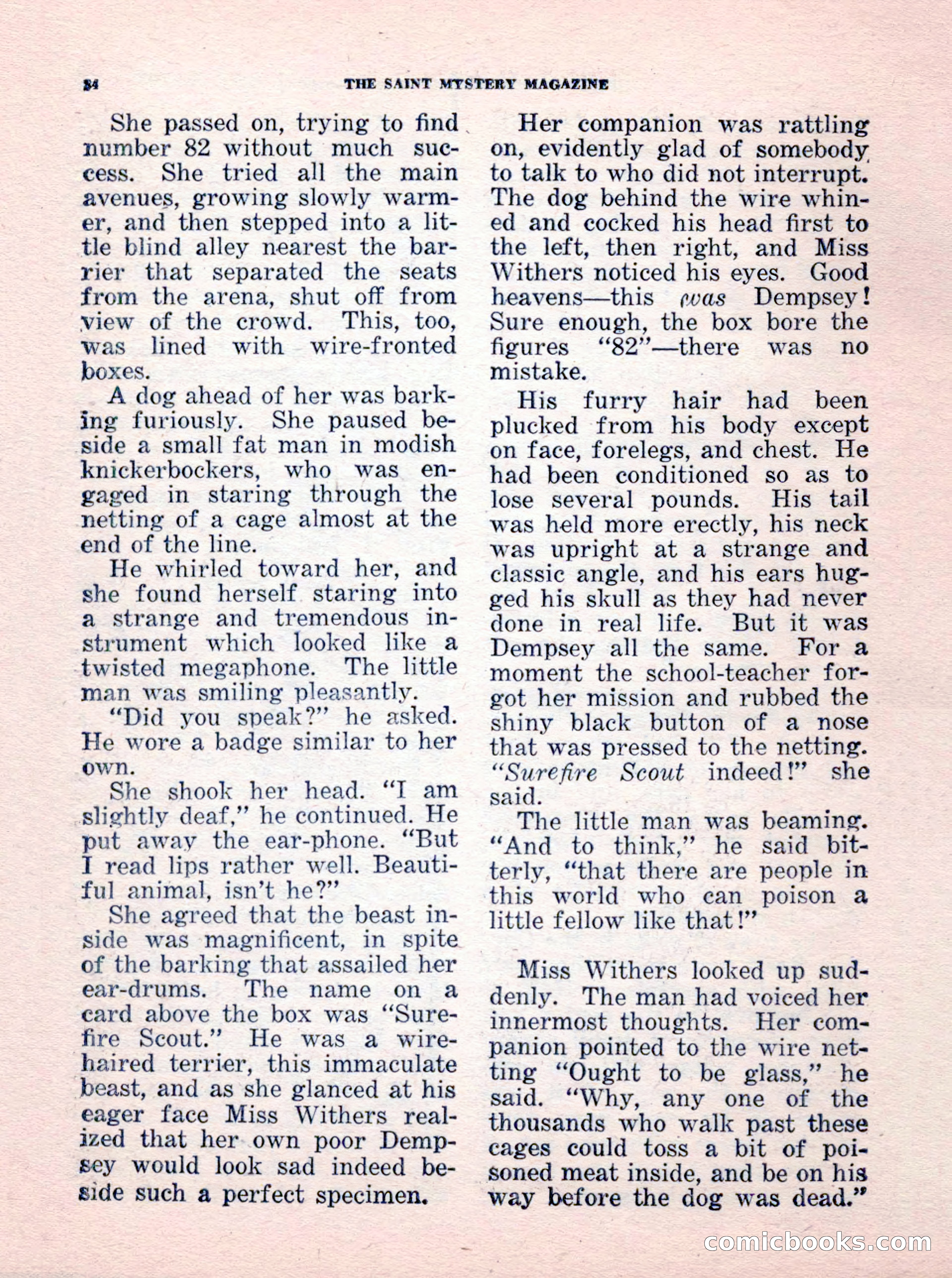 The Saint Mystery Magazine, No. 35 — page 36 of 132