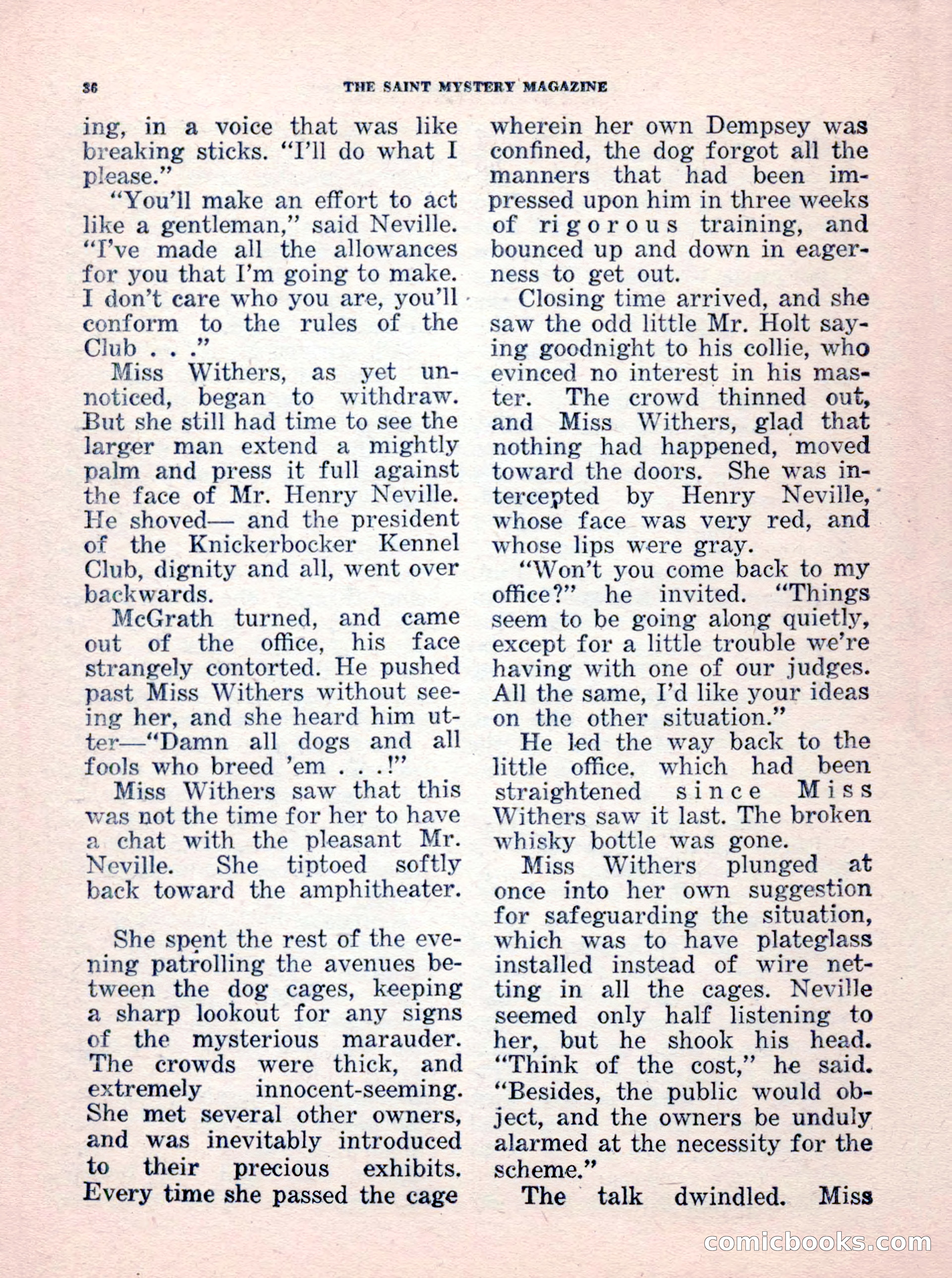The Saint Mystery Magazine, No. 35 — page 38 of 132