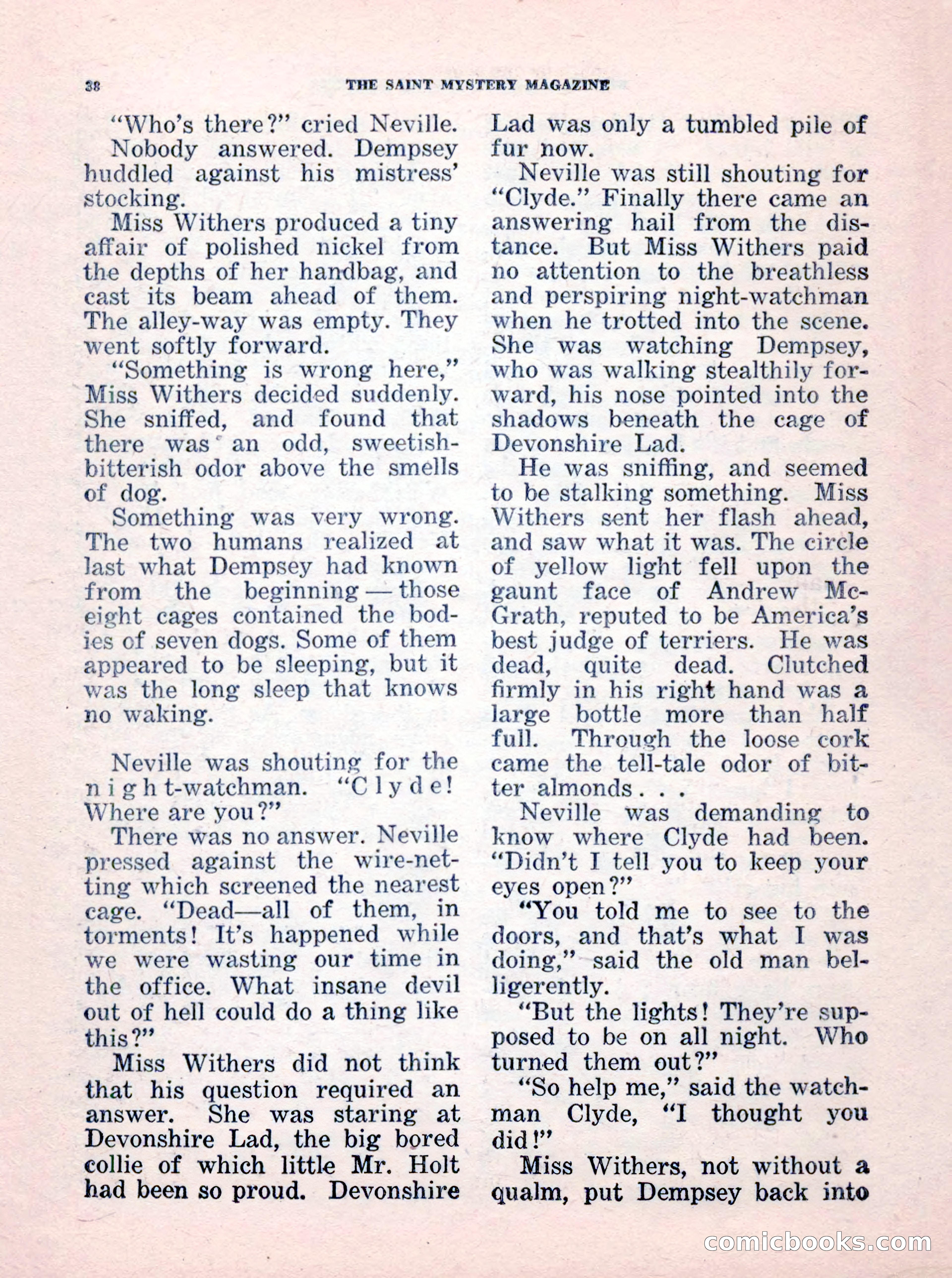 The Saint Mystery Magazine, No. 35 — page 40 of 132
