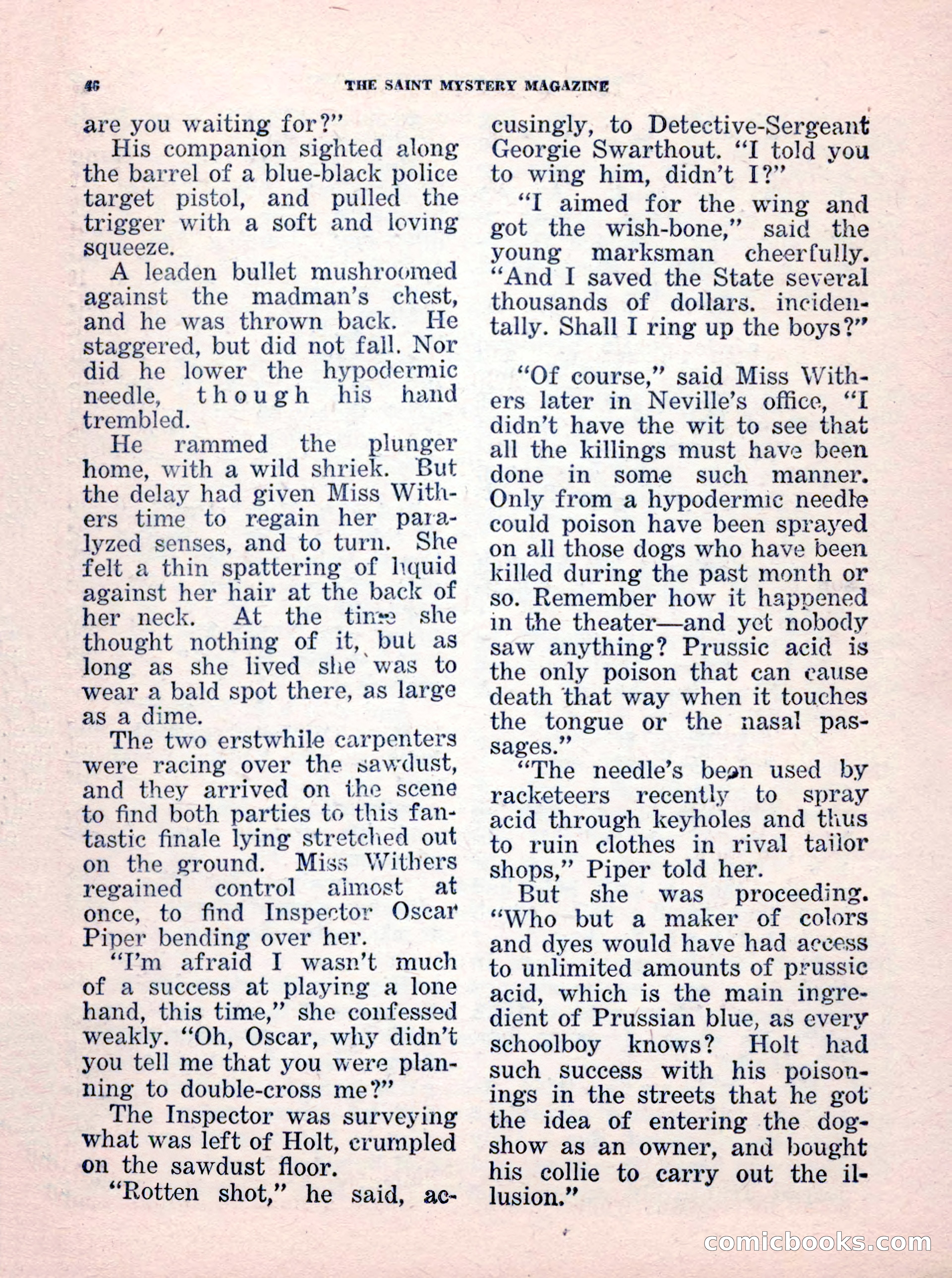 The Saint Mystery Magazine, No. 35 — page 48 of 132
