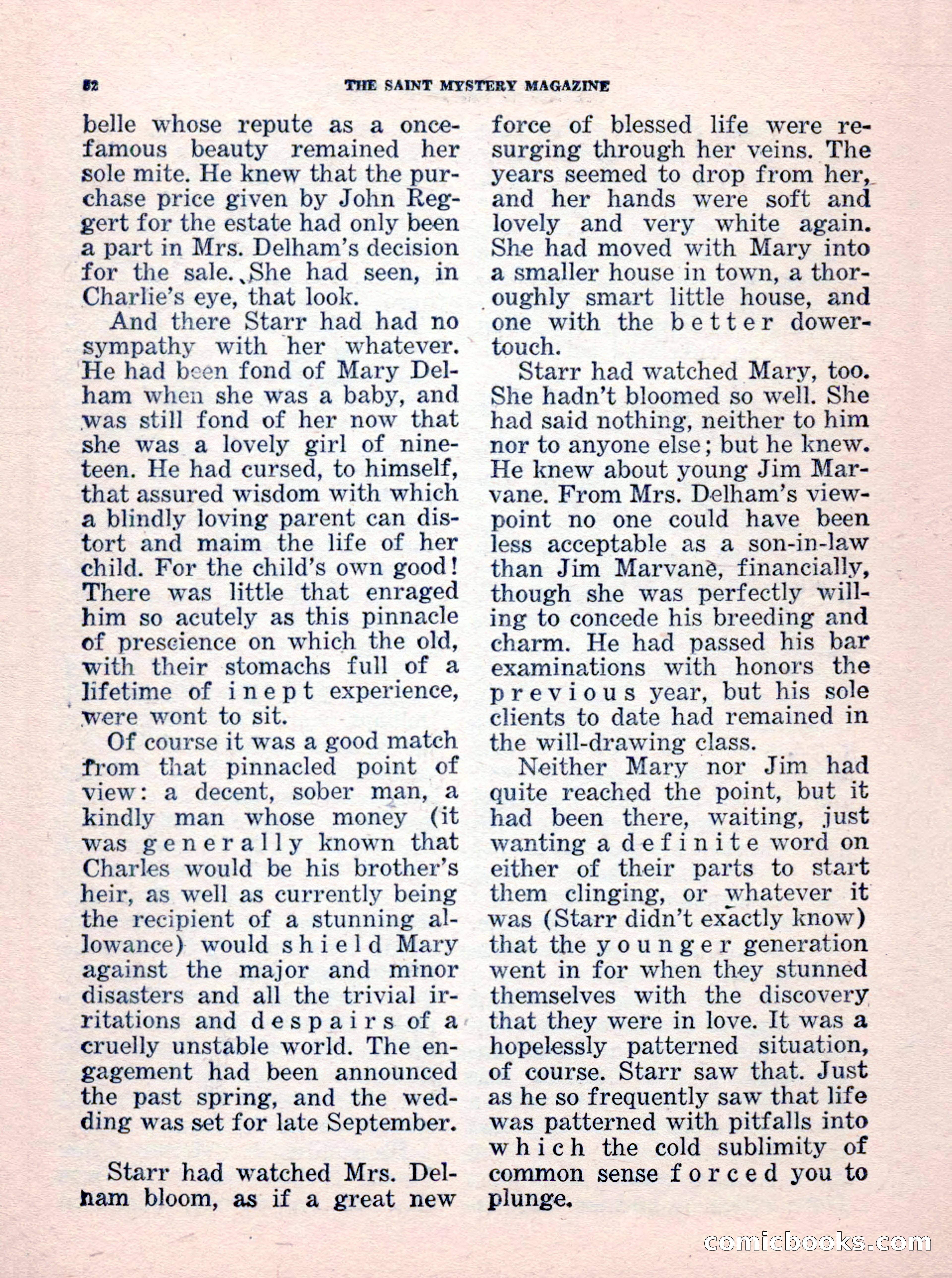The Saint Mystery Magazine, No. 35 — page 54 of 132