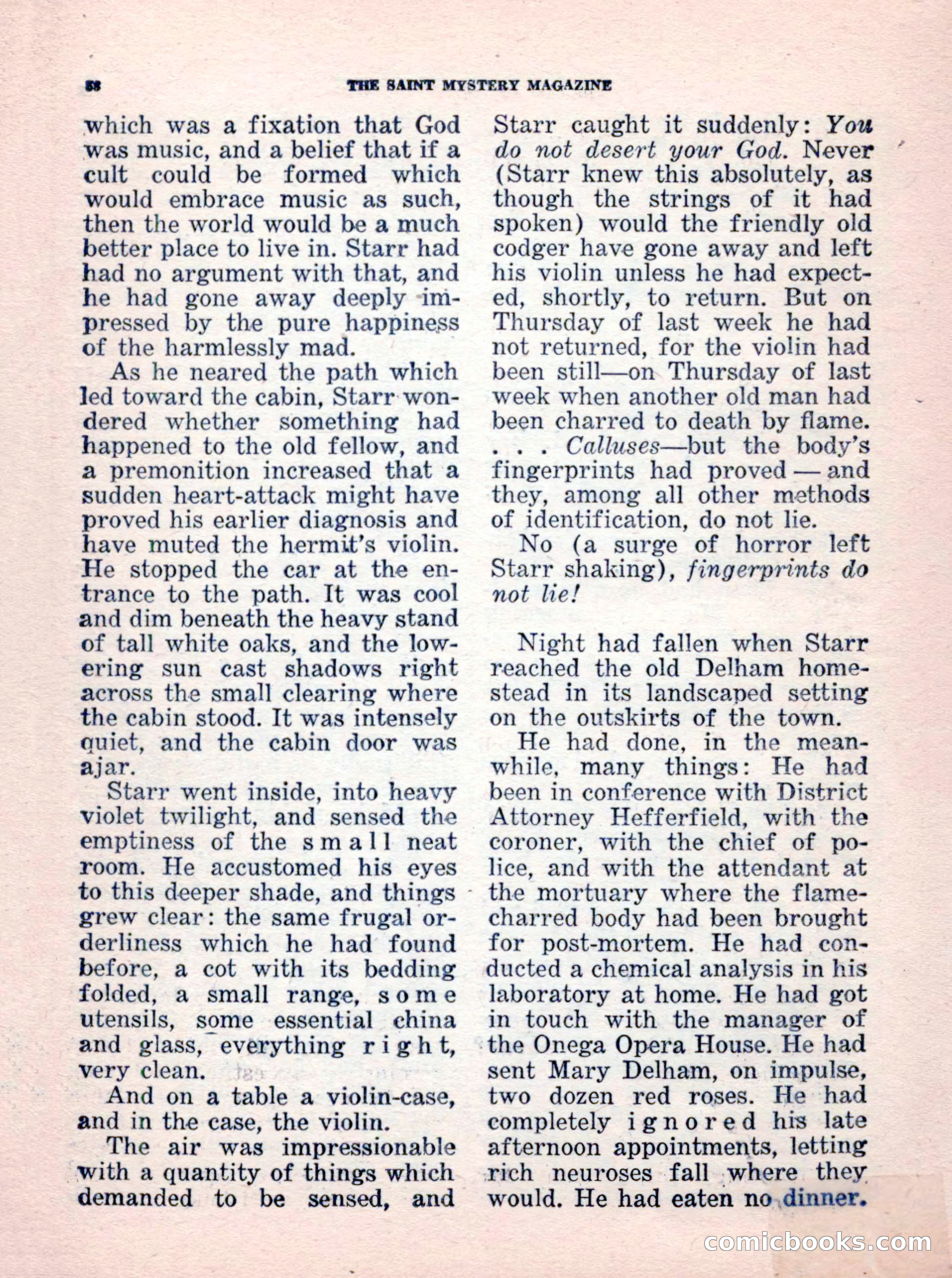 The Saint Mystery Magazine, No. 35 — page 60 of 132