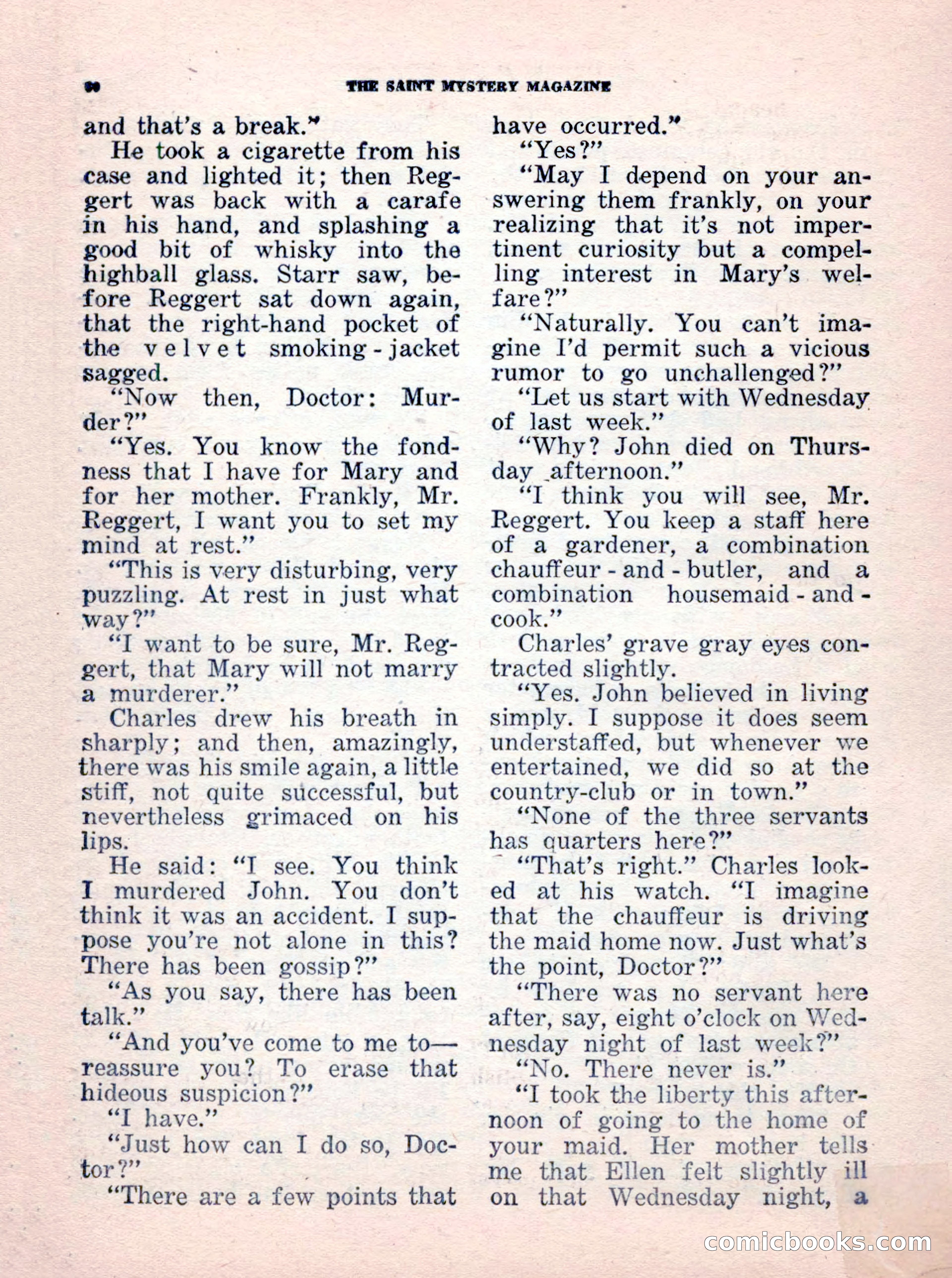 The Saint Mystery Magazine, No. 35 — page 62 of 132