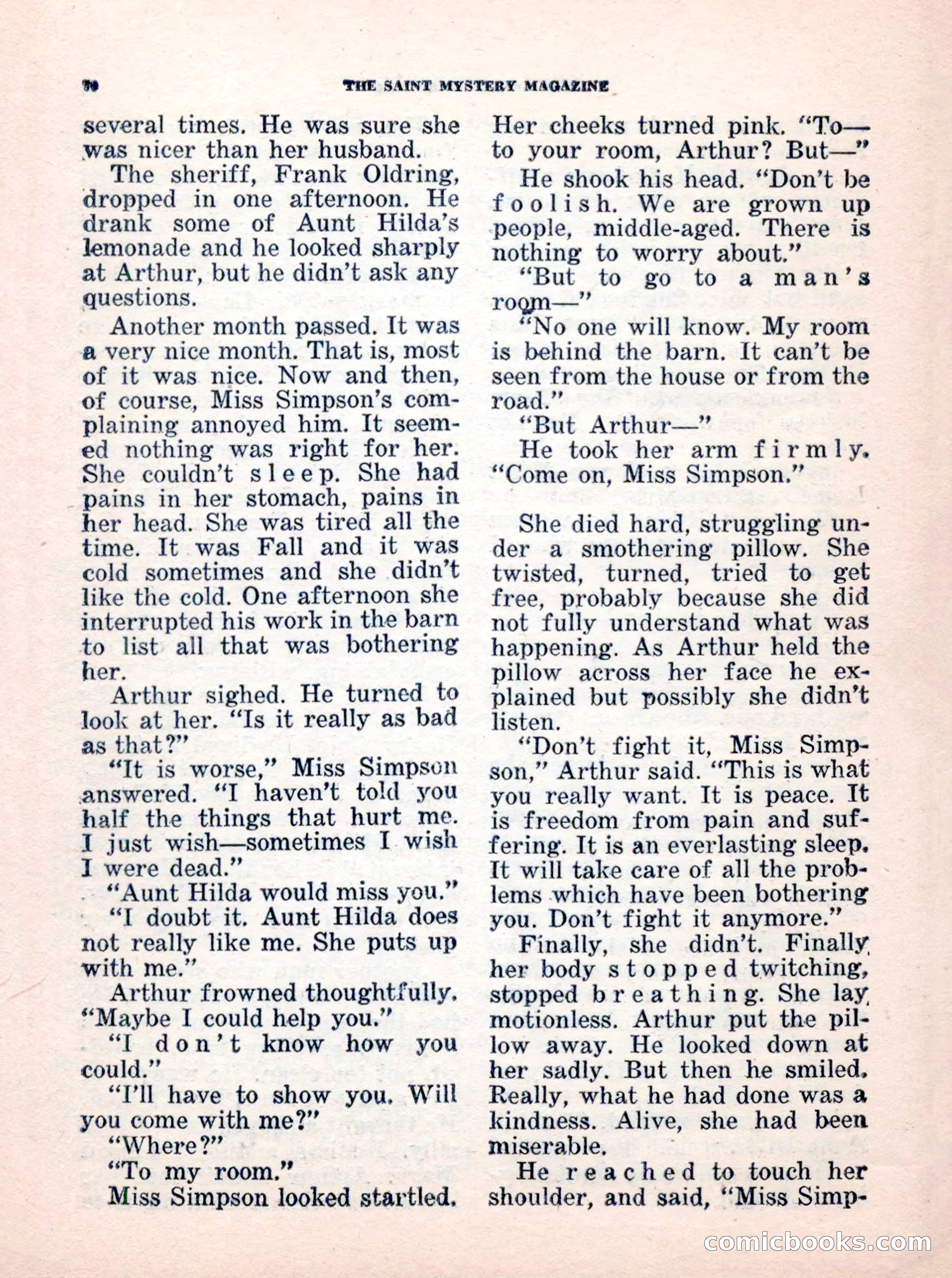 The Saint Mystery Magazine, No. 35 — page 72 of 132