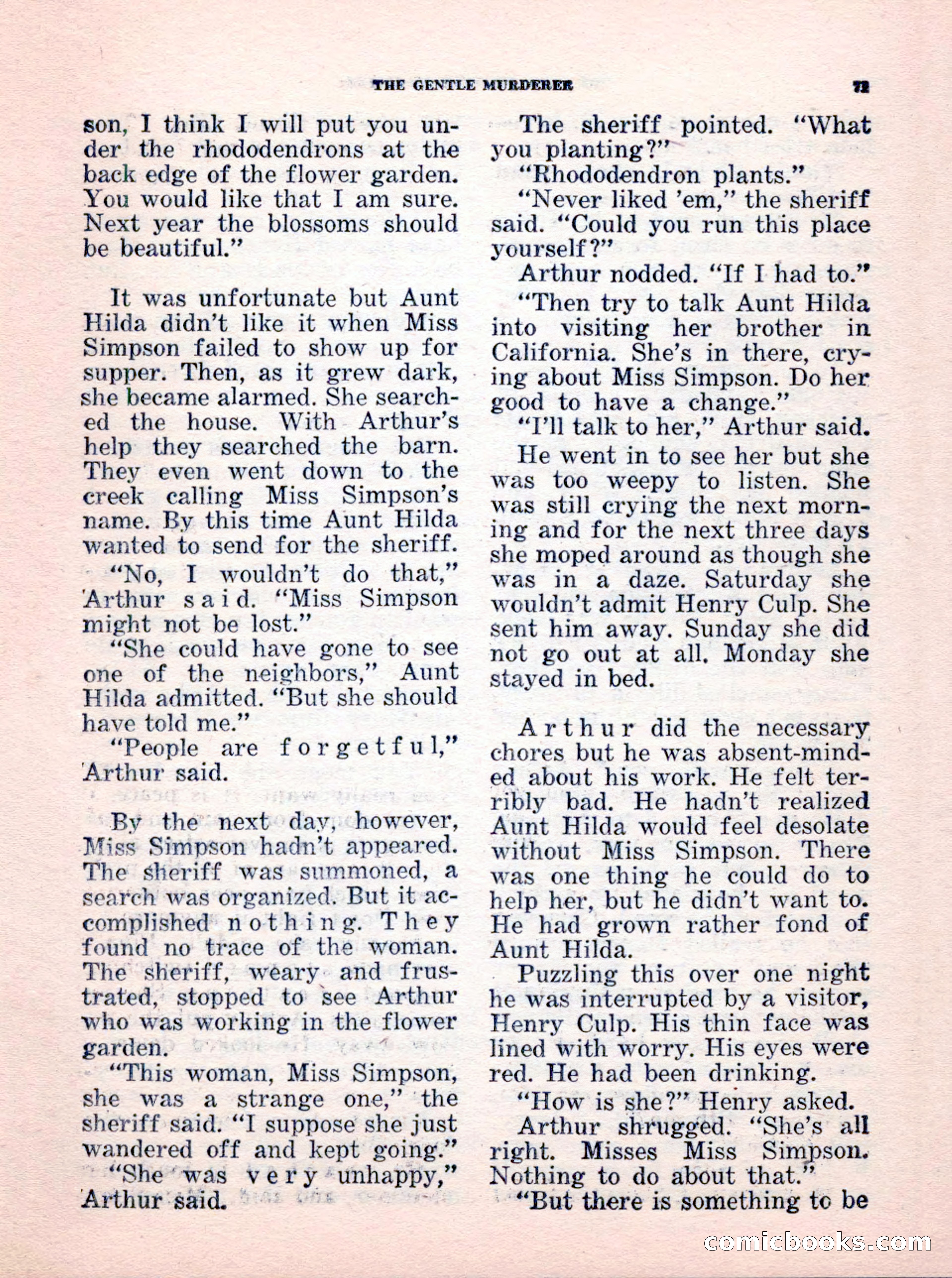The Saint Mystery Magazine, No. 35 — page 73 of 132