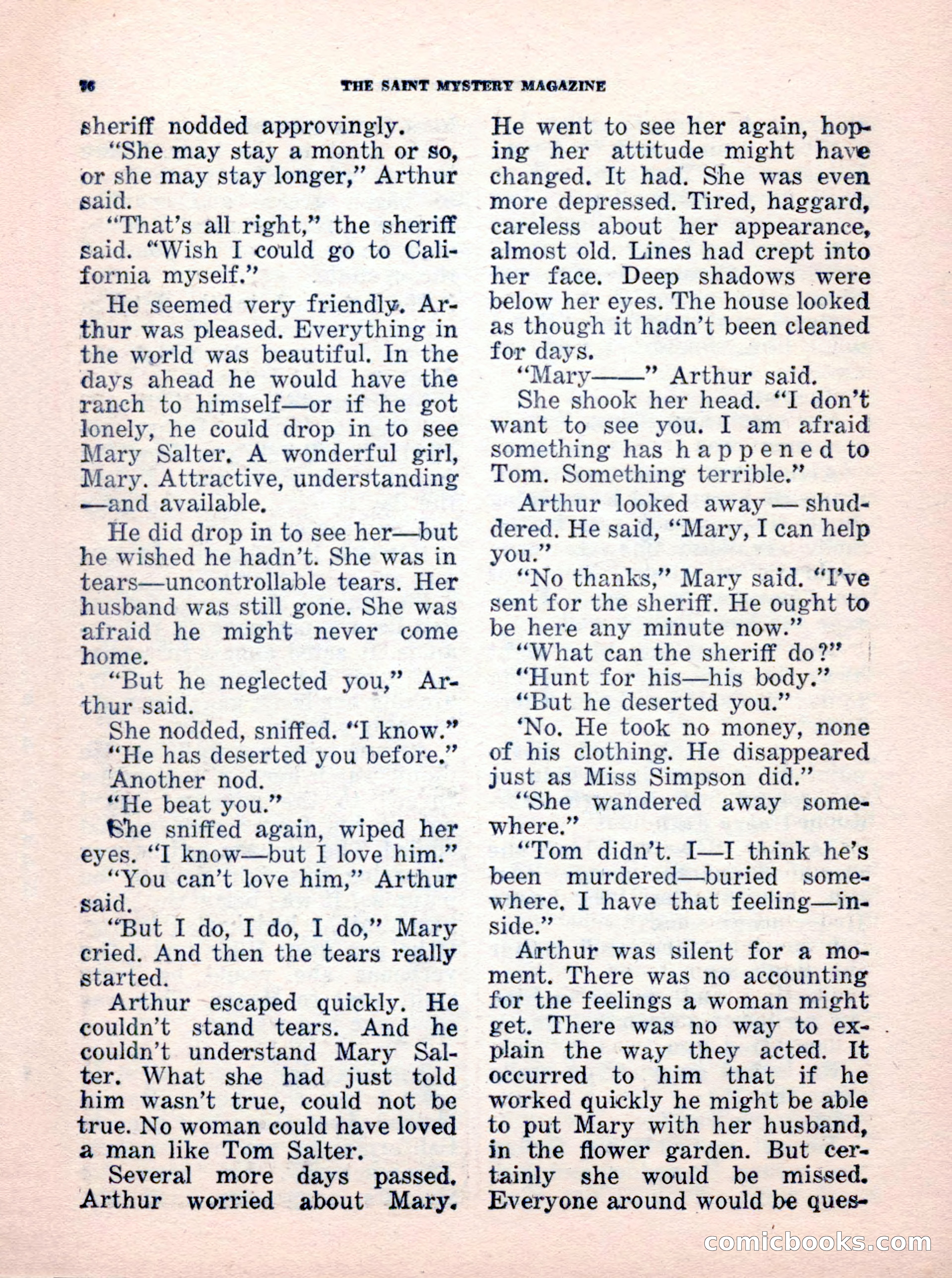 The Saint Mystery Magazine, No. 35 — page 78 of 132