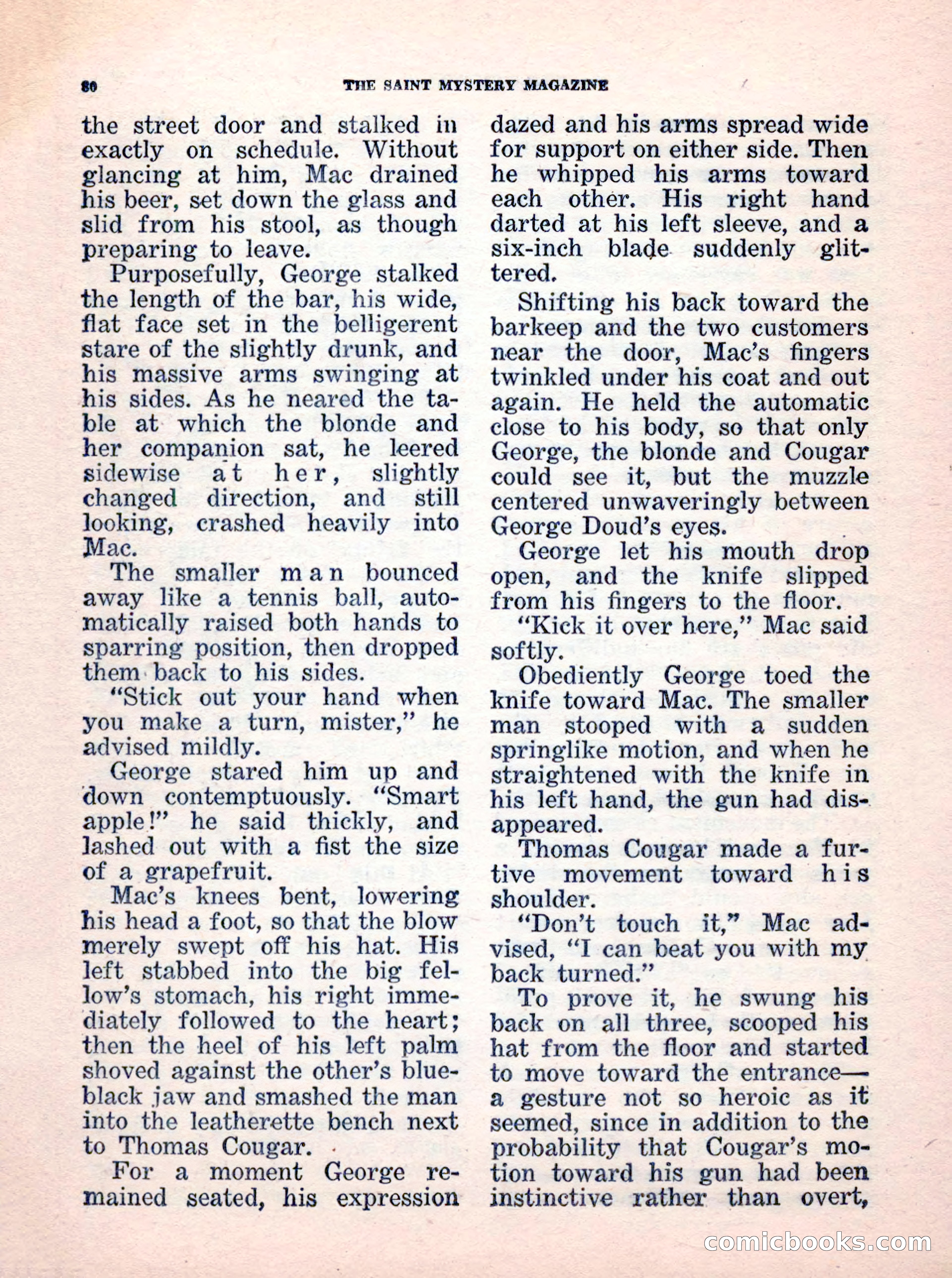 The Saint Mystery Magazine, No. 35 — page 82 of 132