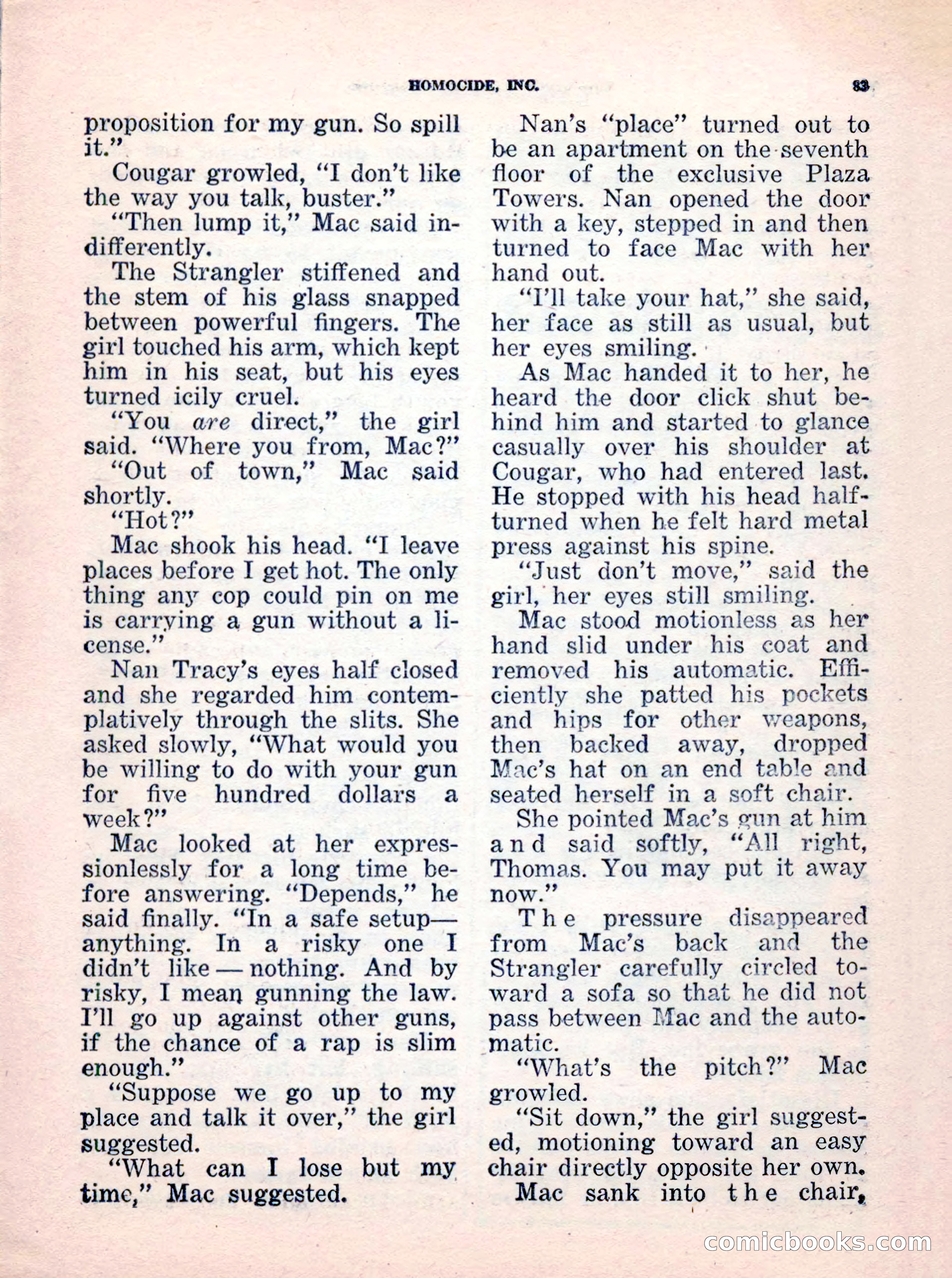 The Saint Mystery Magazine, No. 35 — page 85 of 132
