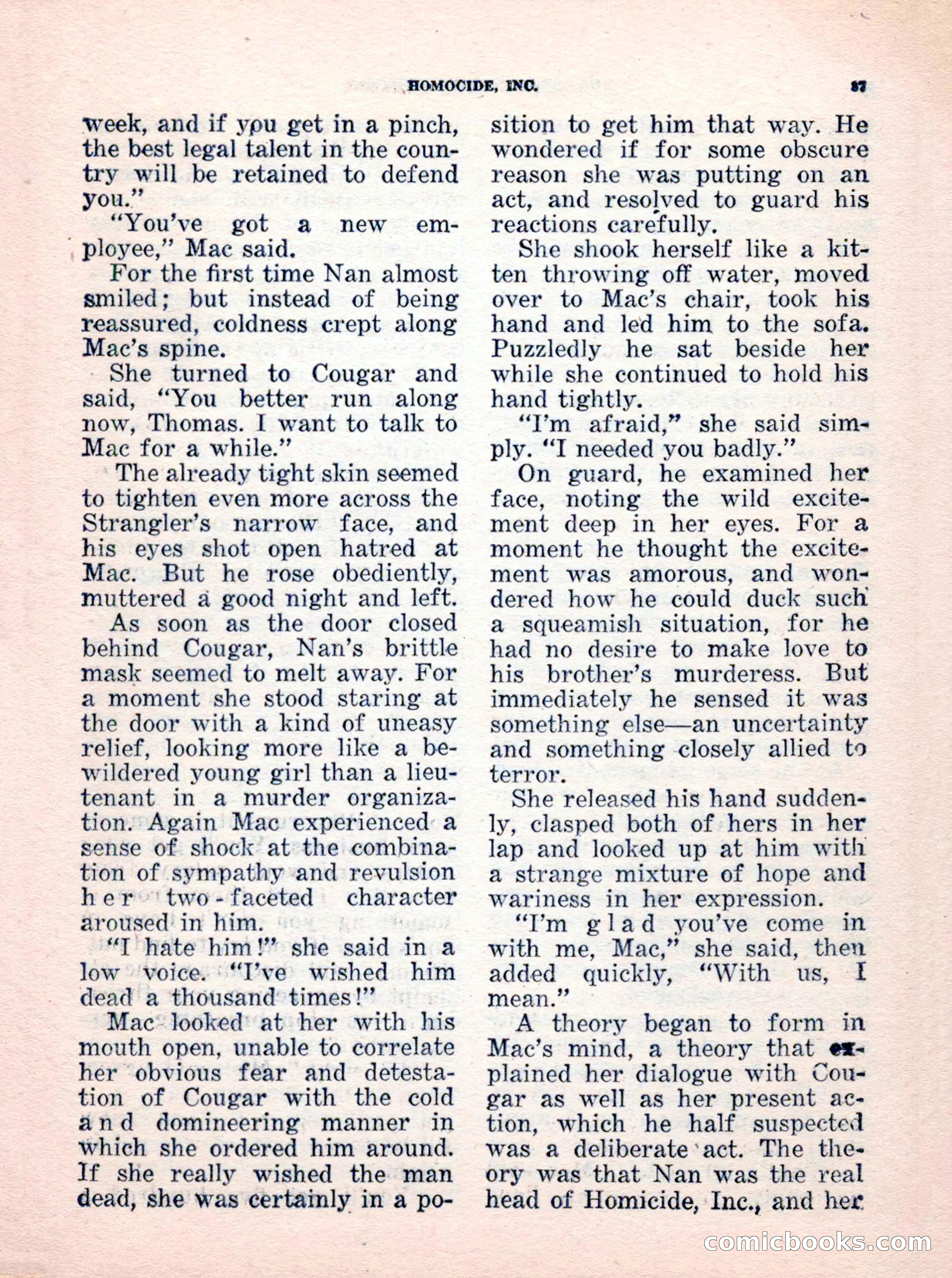 The Saint Mystery Magazine, No. 35 — page 89 of 132