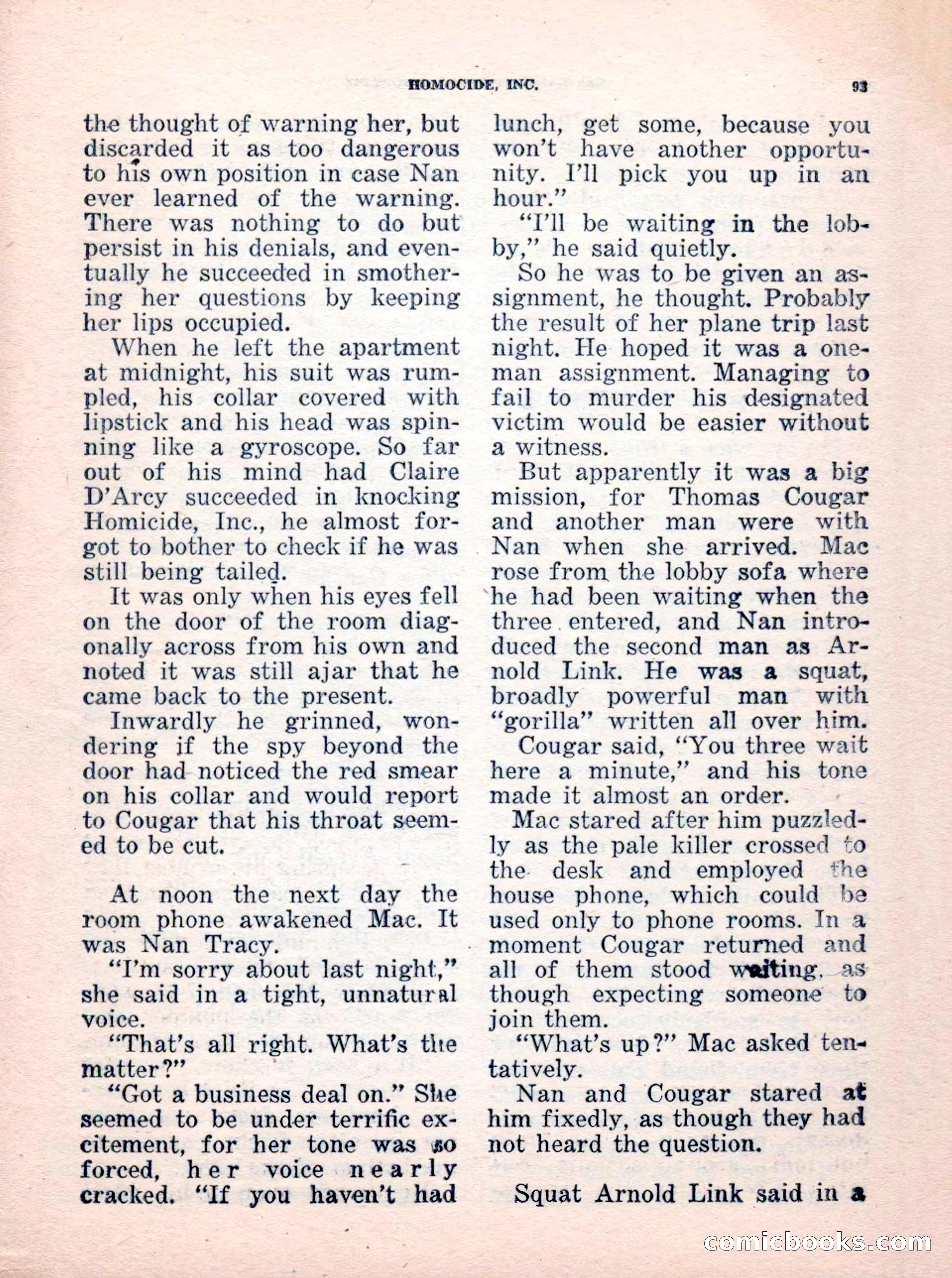 The Saint Mystery Magazine, No. 35 — page 95 of 132